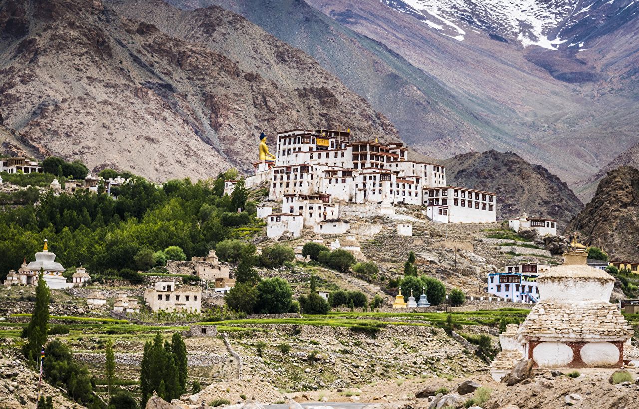 Wallpaper India Monastery in Likir Ladakh Cities