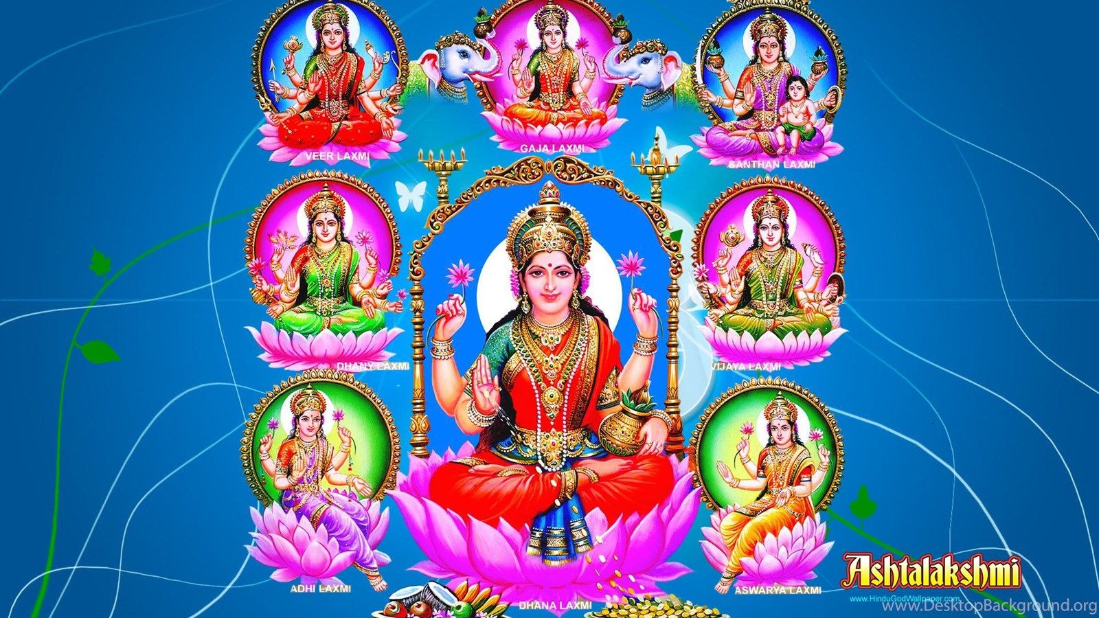 Free Download 22 Goddess Lakshmi 1080p Wallpaper Desktop Background