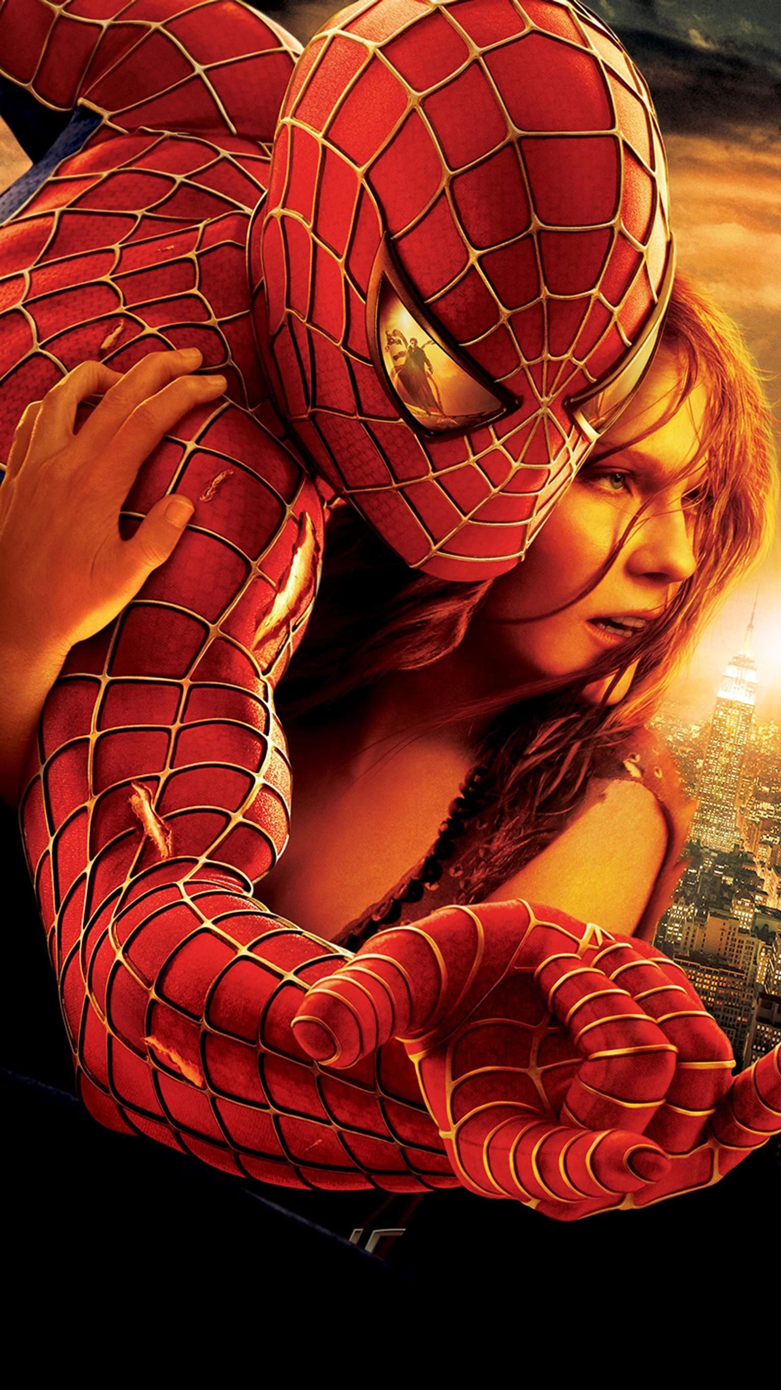 Spider Man 2 (2004) Phone Wallpaper. Spiderman Movie, Spiderman