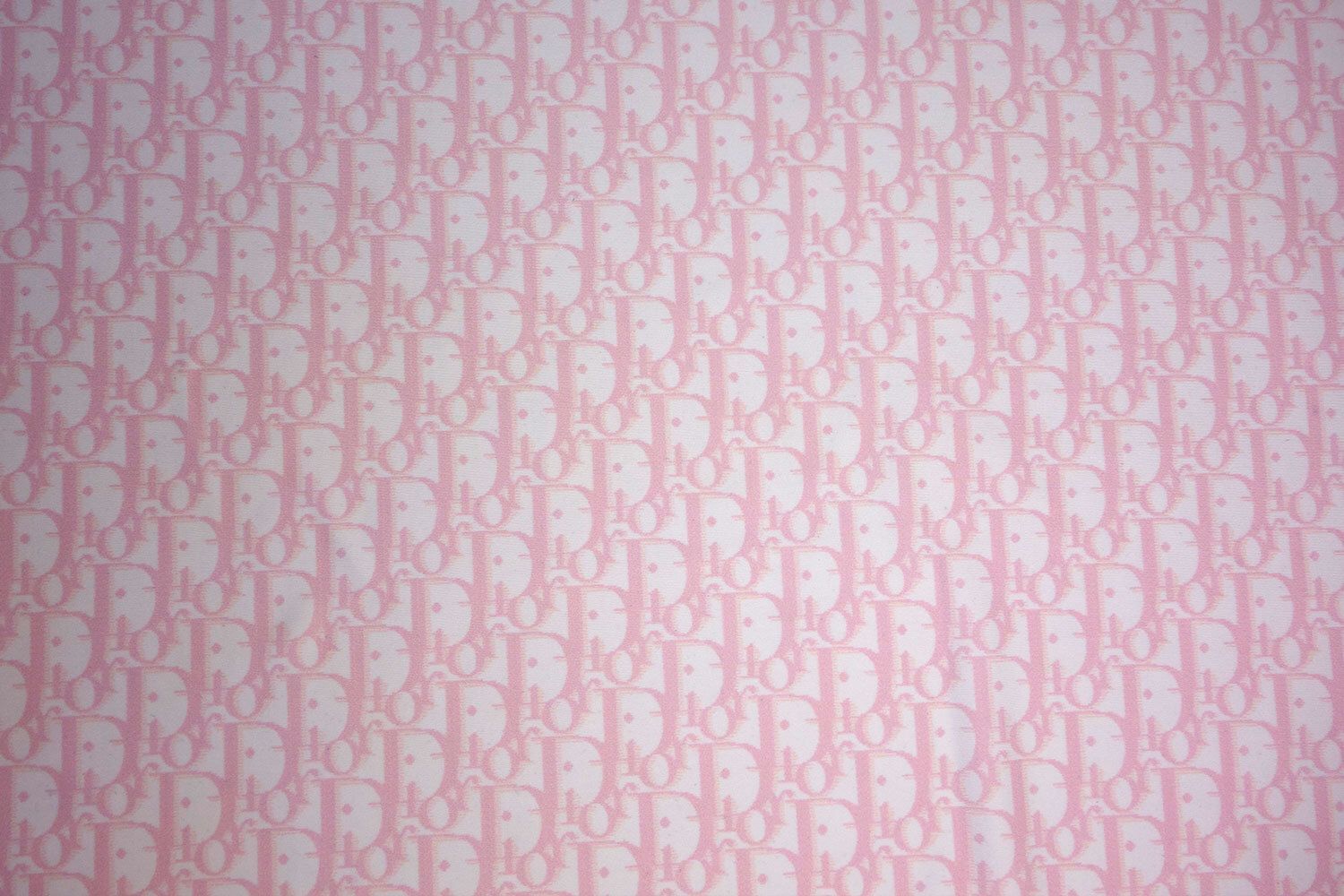 Christian Dior Monogram Fabric, Designer Inspired print on Spandex