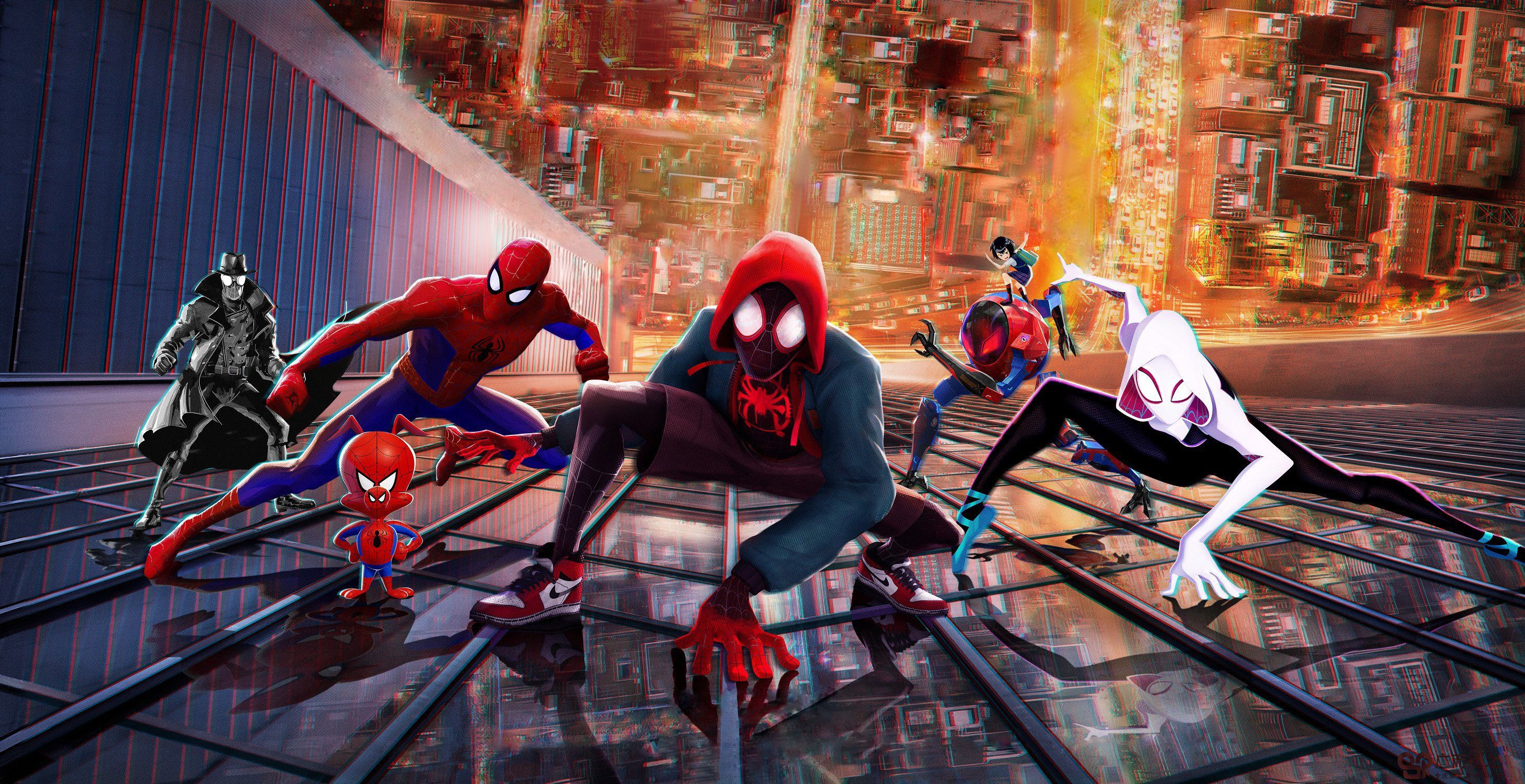 Spider Man Into The Spider Verse 2018 Movie Wallpaper, HD Movies