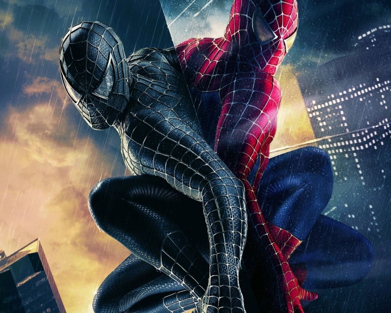 HD Movie Wallpaper: Wallpaper of Spiderman in Black