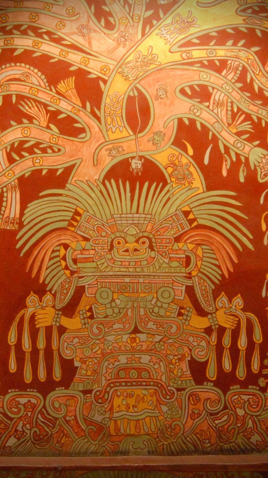Mayan Wallpaper. Mayan Tribal Wallpaper