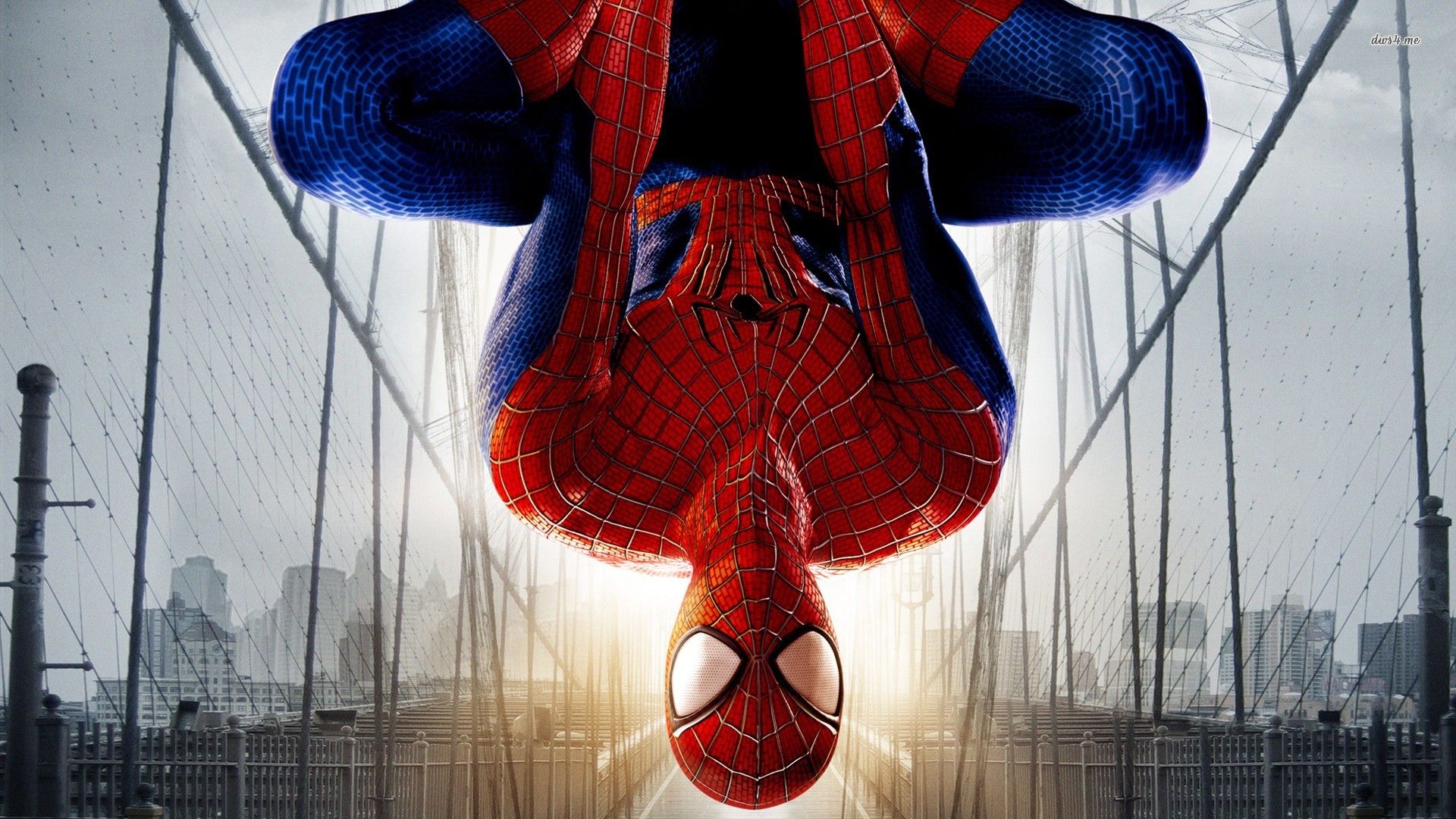 47766 Hanging Spider Man 1920×1080 Movie Wallpaper