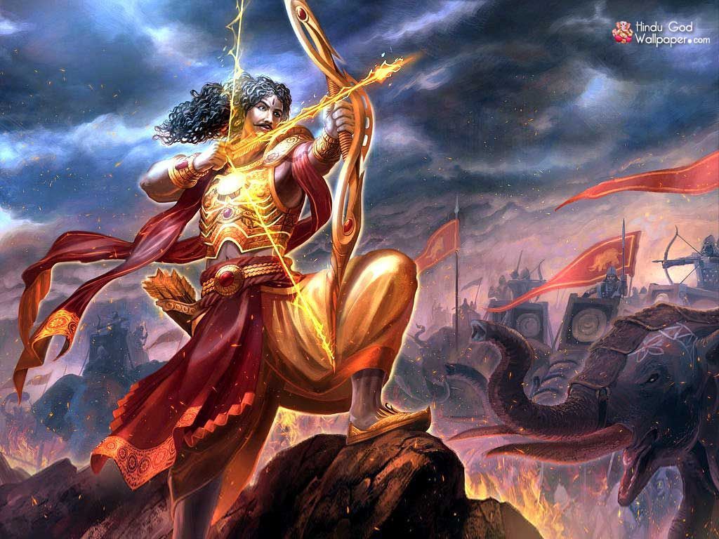 Lord Krishna Fighting With Bhishma Wallpapers : PC Wallpapers Desktop  Background