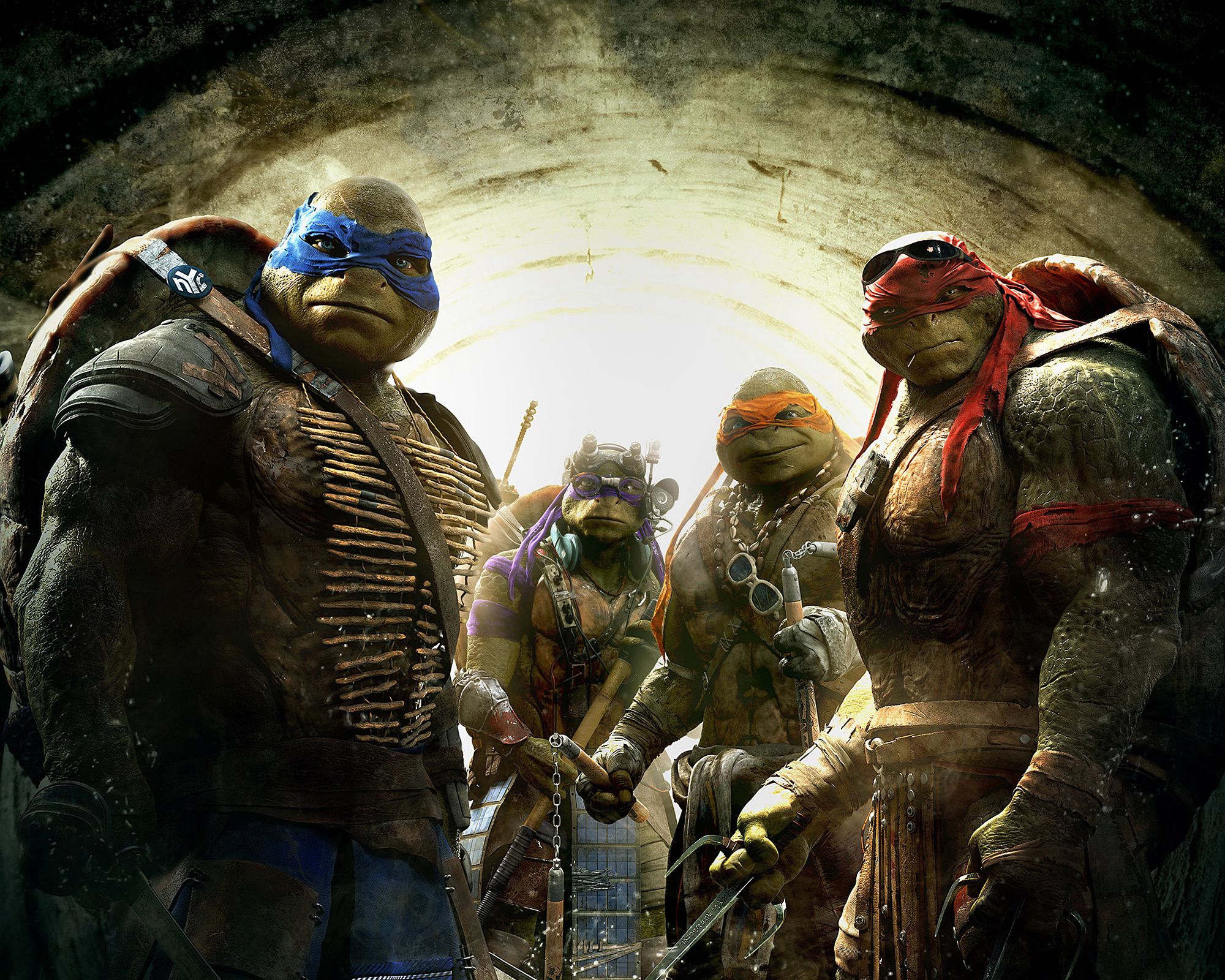 Wallpaper Teenage Mutant Ninja Turtles 2014 Ninja warrior 2000x1600
