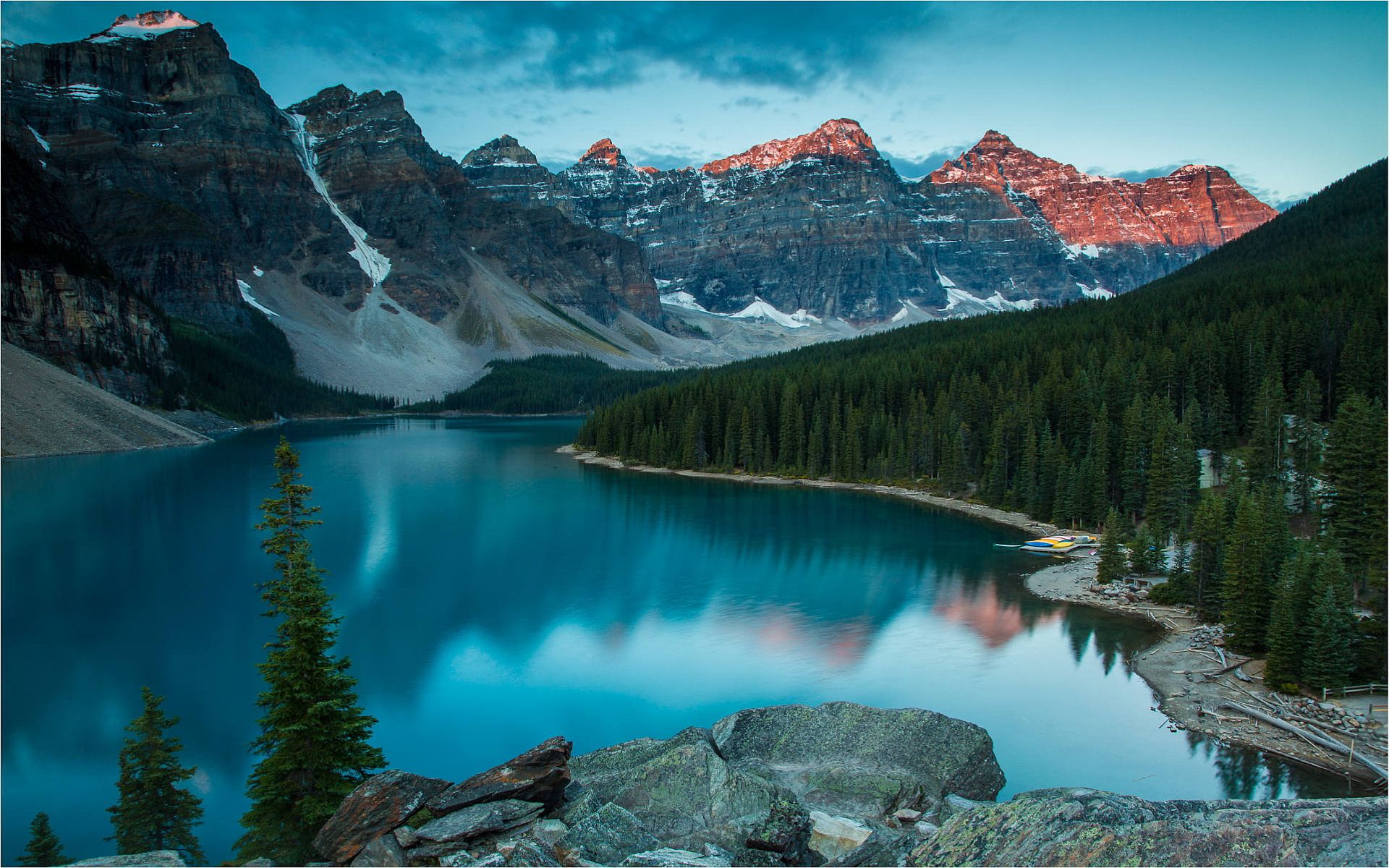 Canada moraine lake