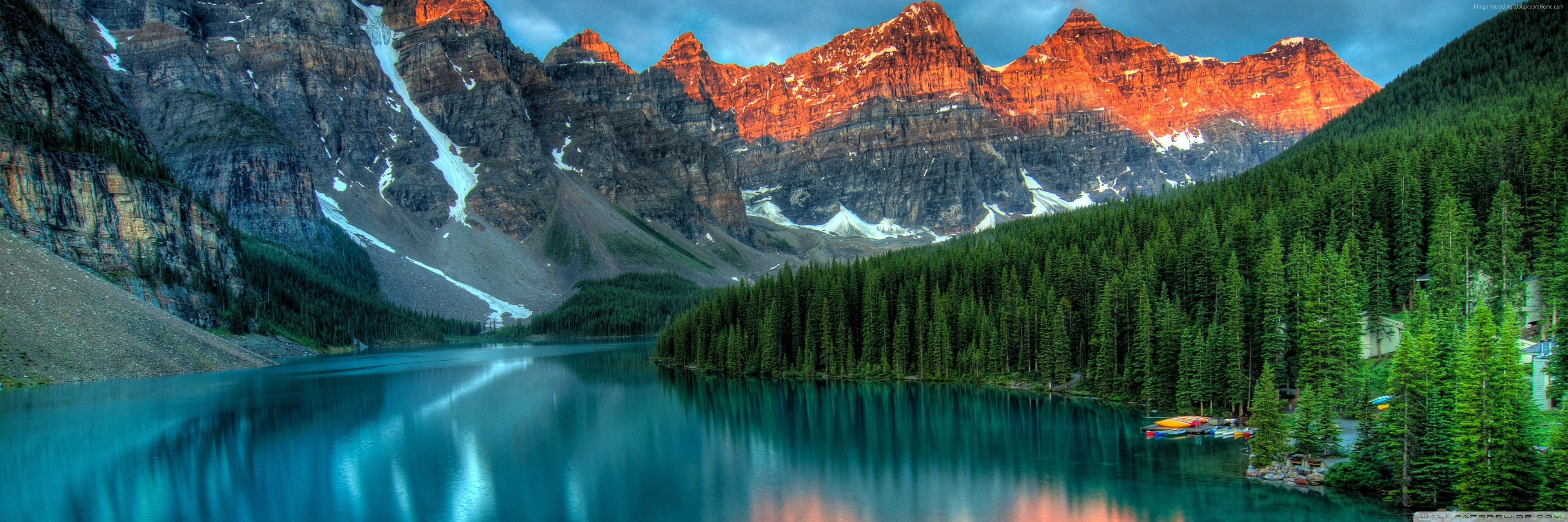 Moraine Lake Region Alberta Canada Wallpapers - Wallpaper Cave