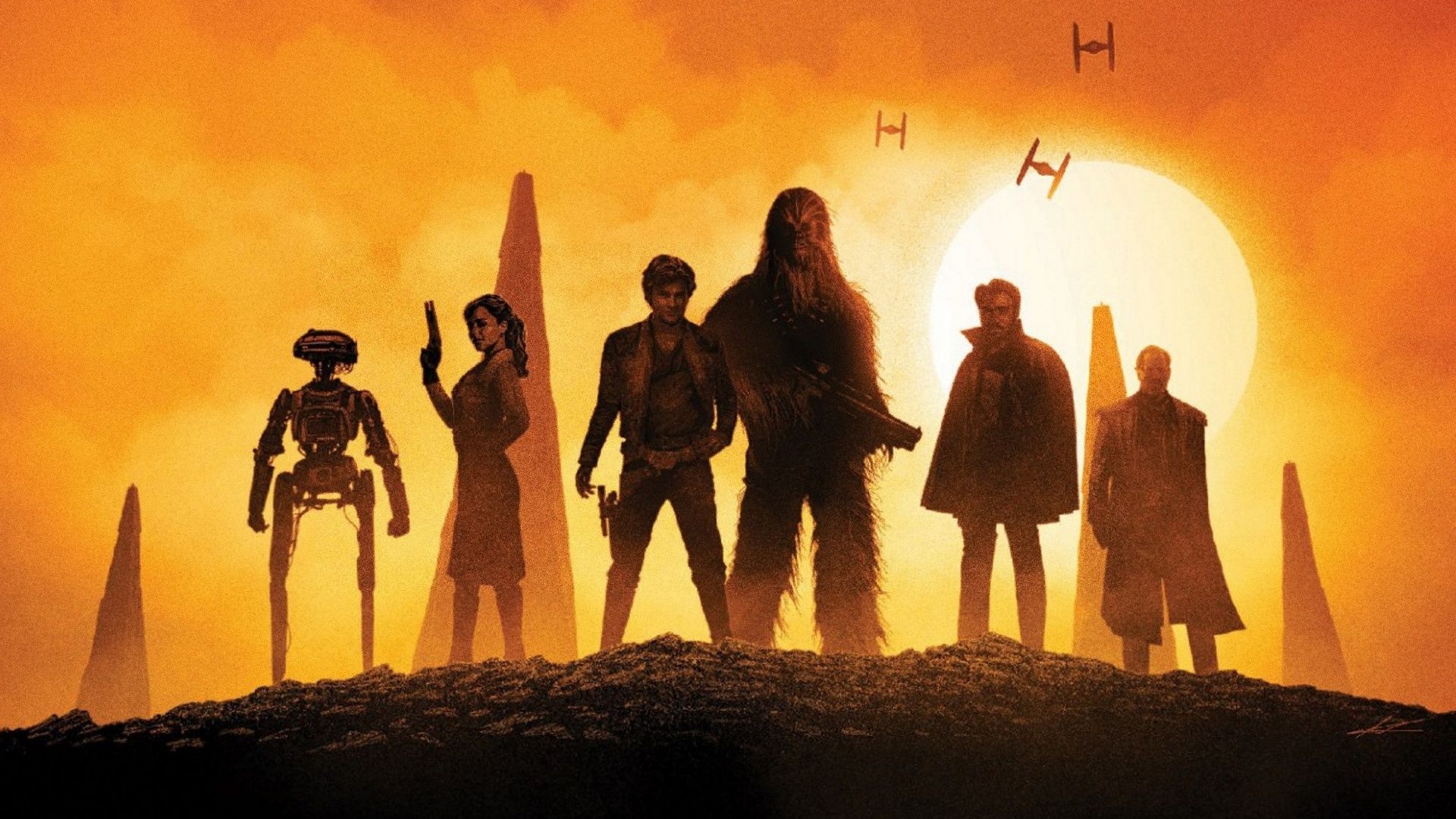 Solo A Star Wars Story All Character Poster 2018 1080P