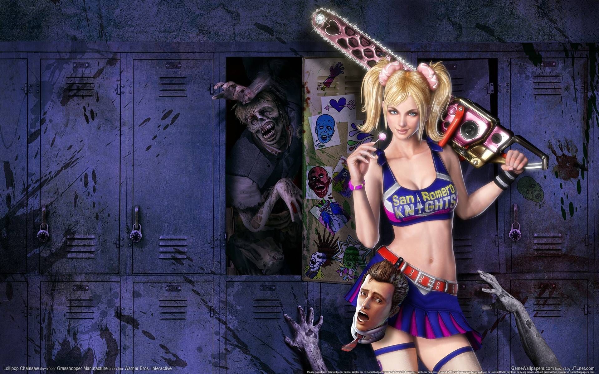 Juliet Chainsaw. Lollipop chainsaw, Gamer girl, Zombie