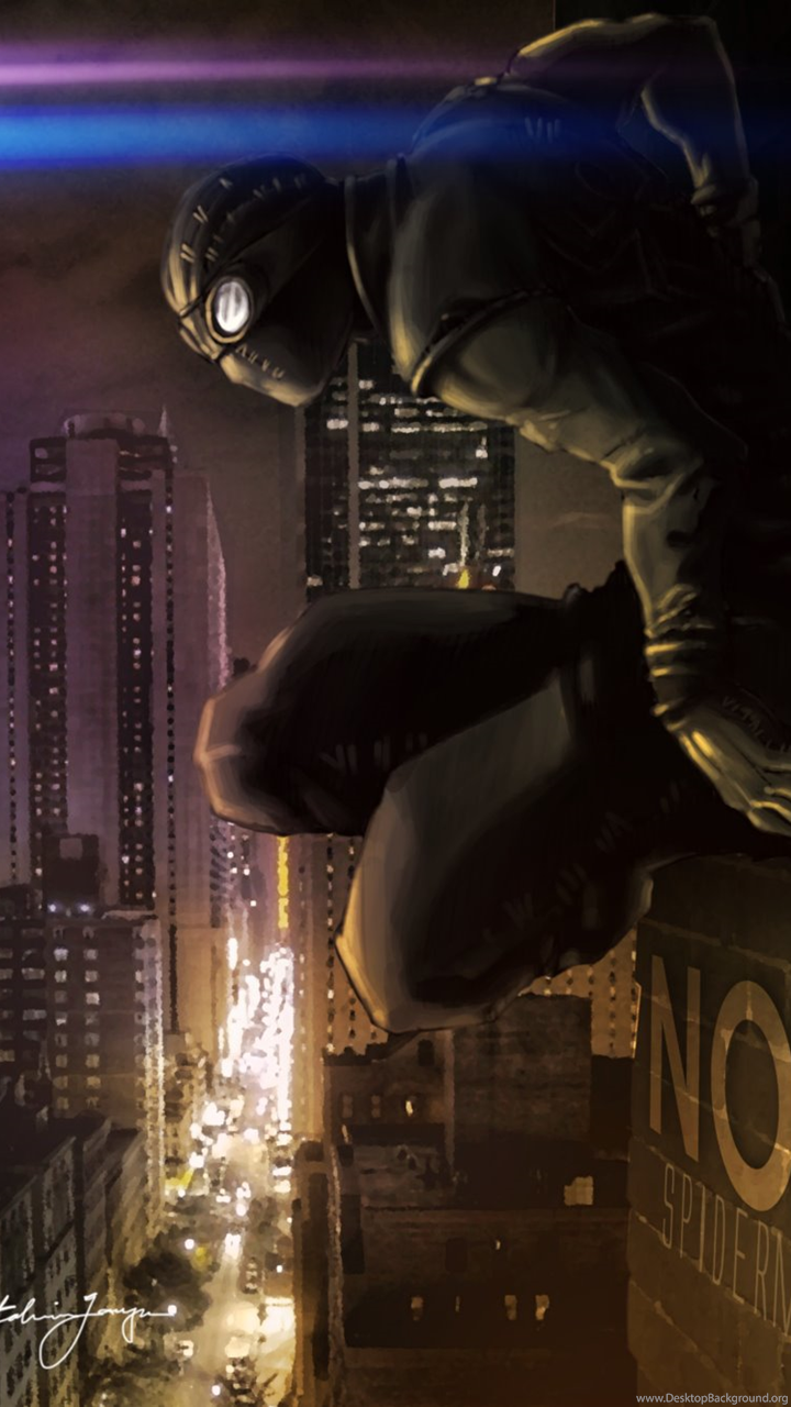 Spiderman Noir. By Destinchill Desktop Background