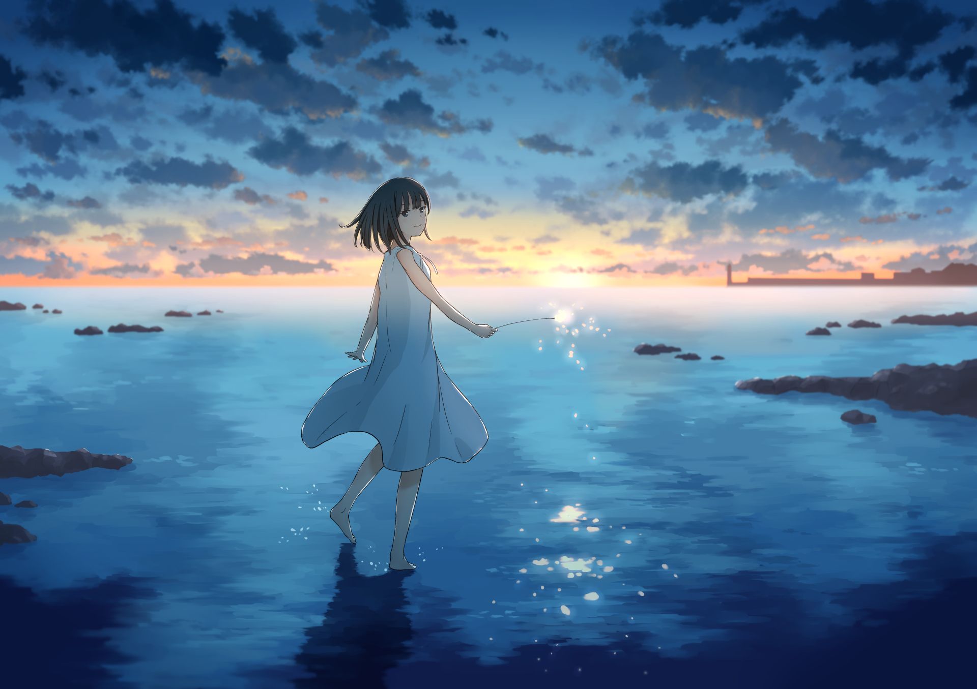 Anime Girl Summer Time Wallpapers - Wallpaper Cave