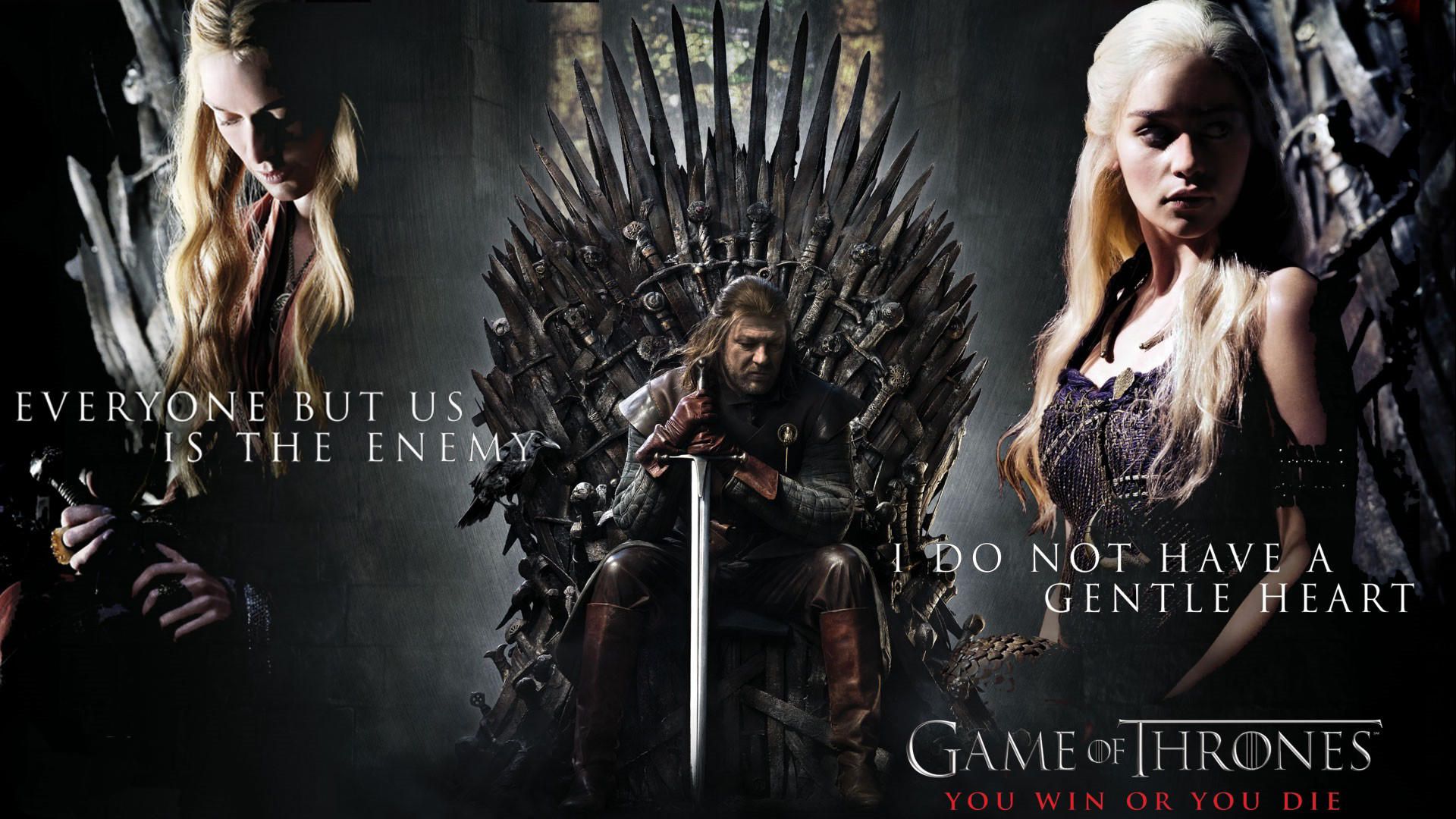 Game of Thrones Daenerys Targaryen Blonde Emilia Clarke Sean Bean