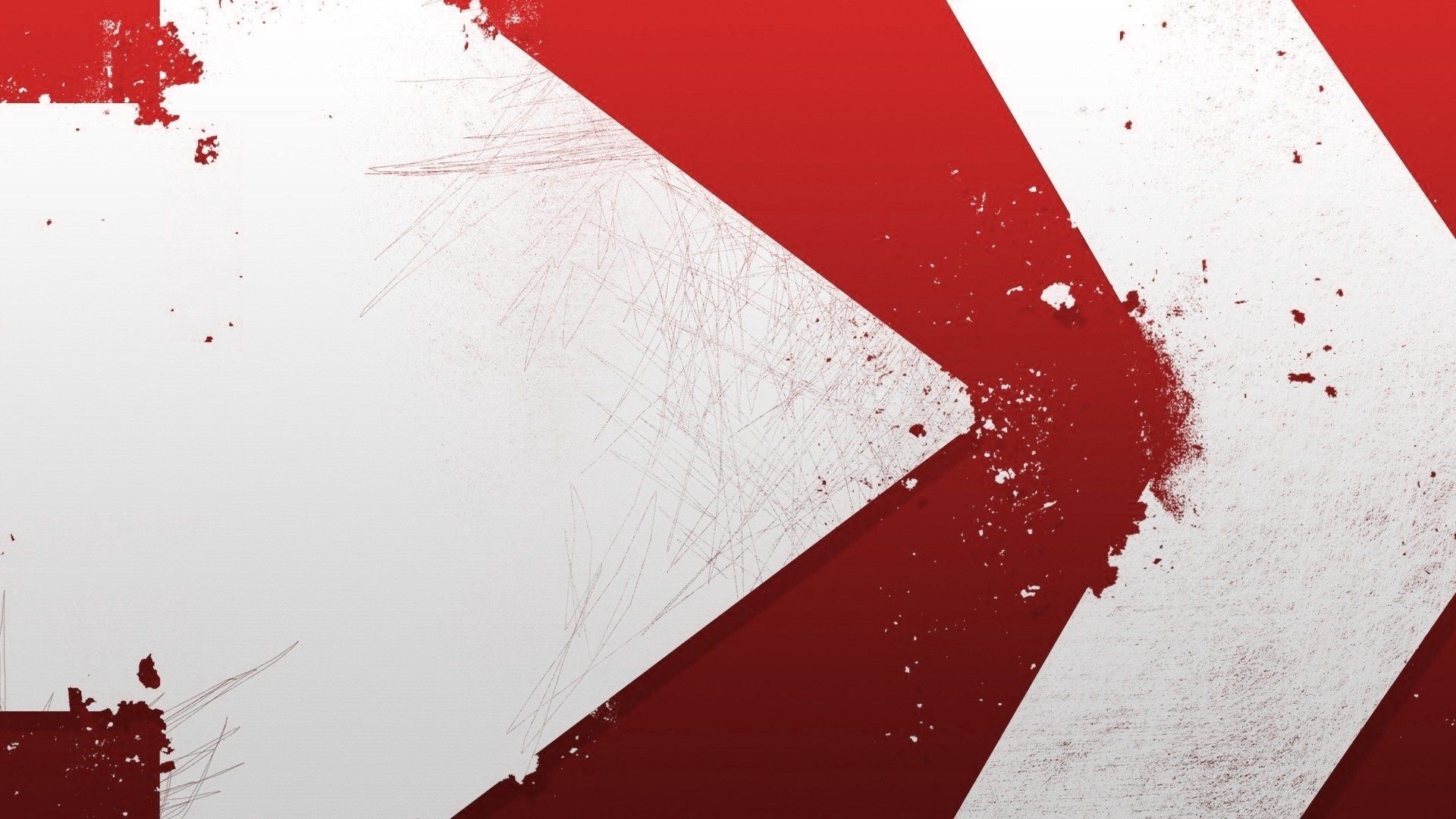 Free download Abstract Red Paint Arrows Exclusive HD Wallpaper