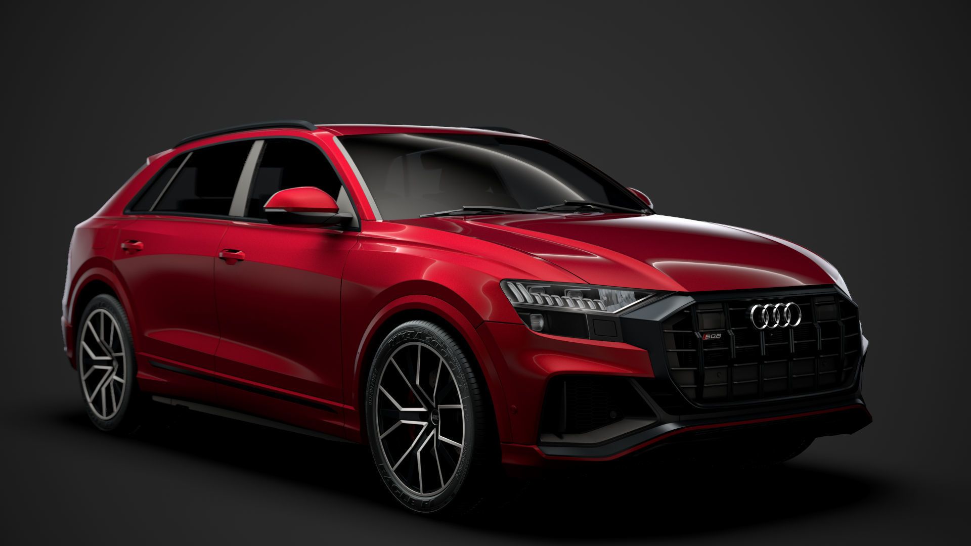 Audi SQ8 TFSI 2020 3D model