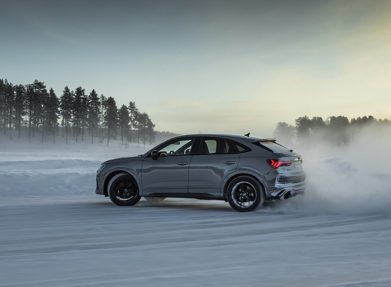 Audi RS Q3 Sportback (Color: Nardo Gray) Side Wallpaper
