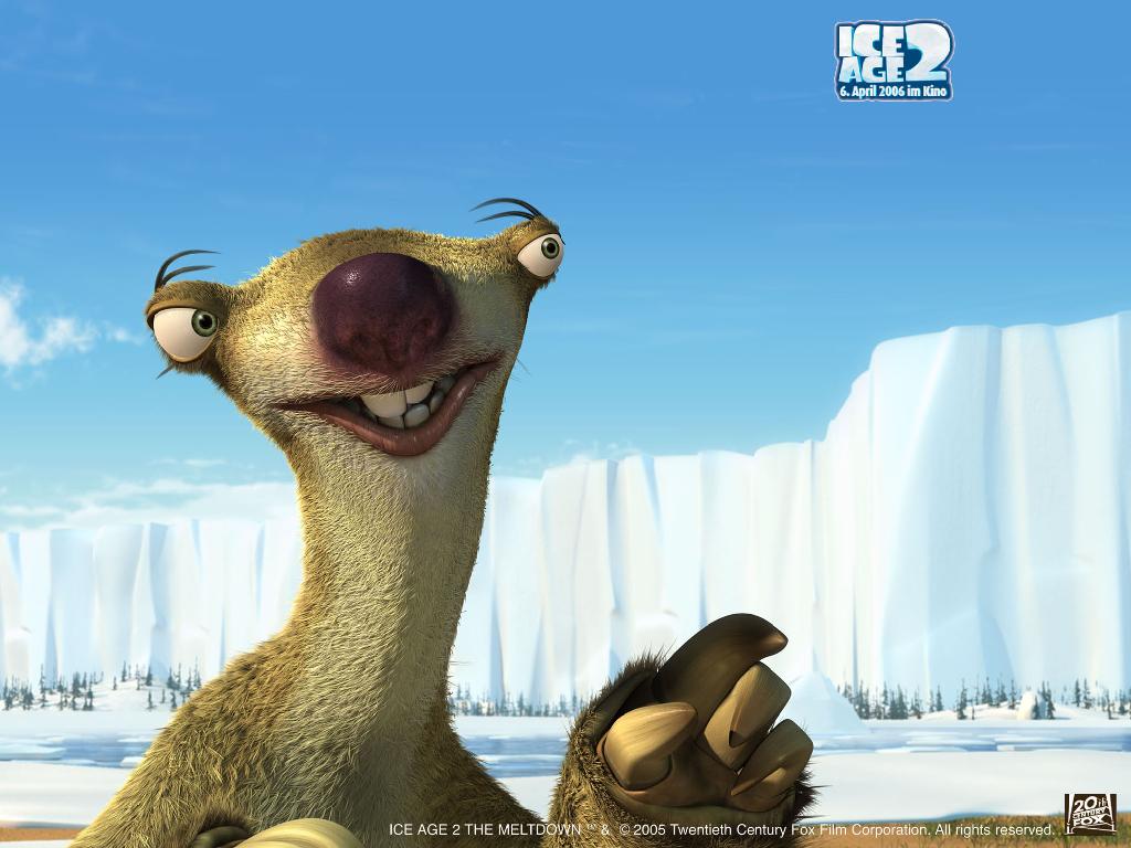 sid the sloth with eggs wallpaper hd