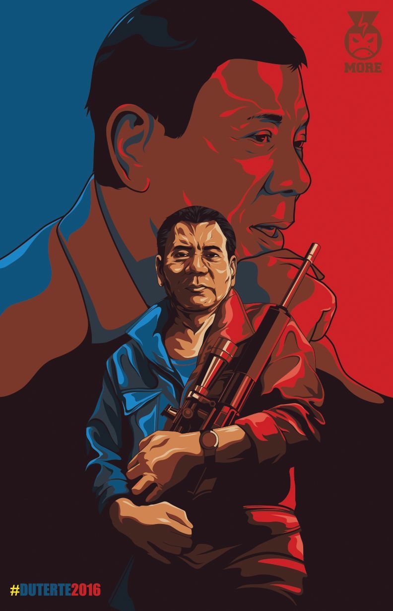 Duterte Poster. Cool artwork, Art