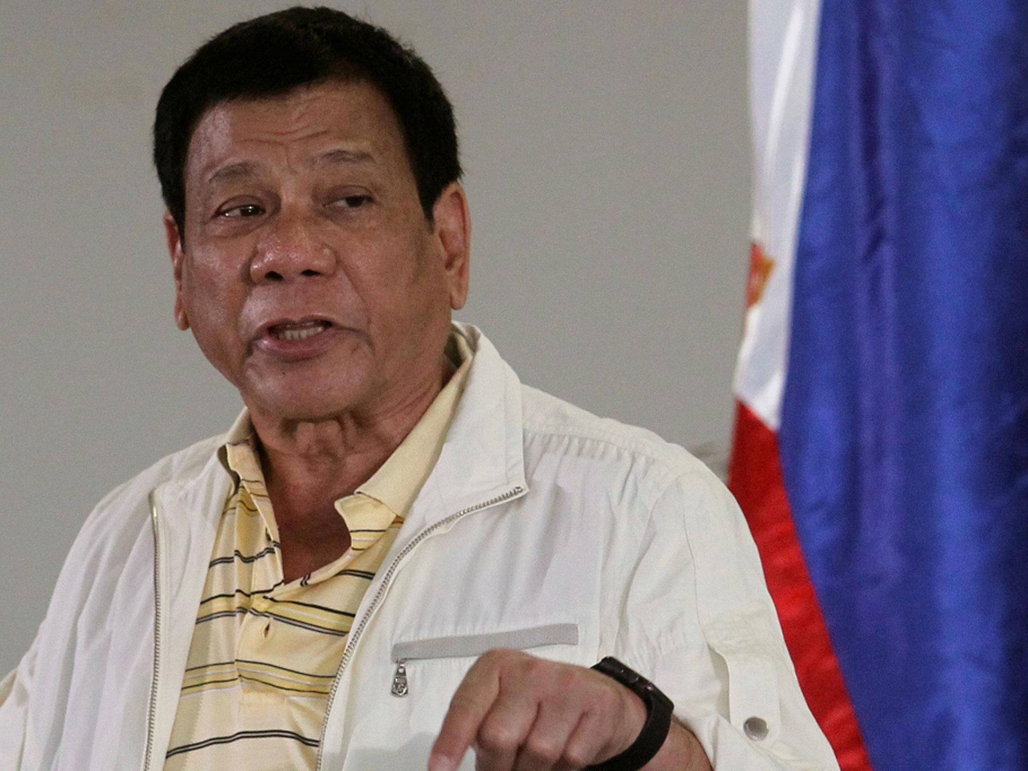 Rodrigo Duterte: Philippines president calls Barack Obama a 'son