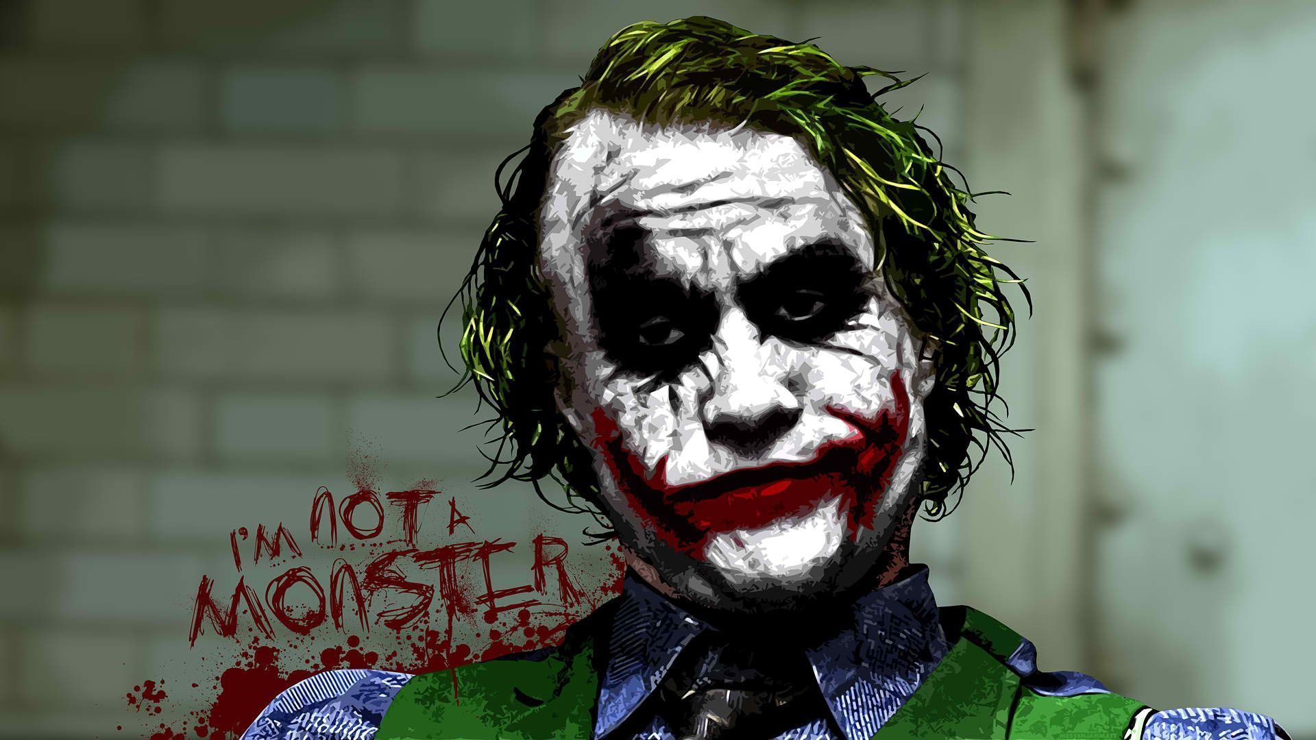 Heath Ledger Joker Wallpaper HD