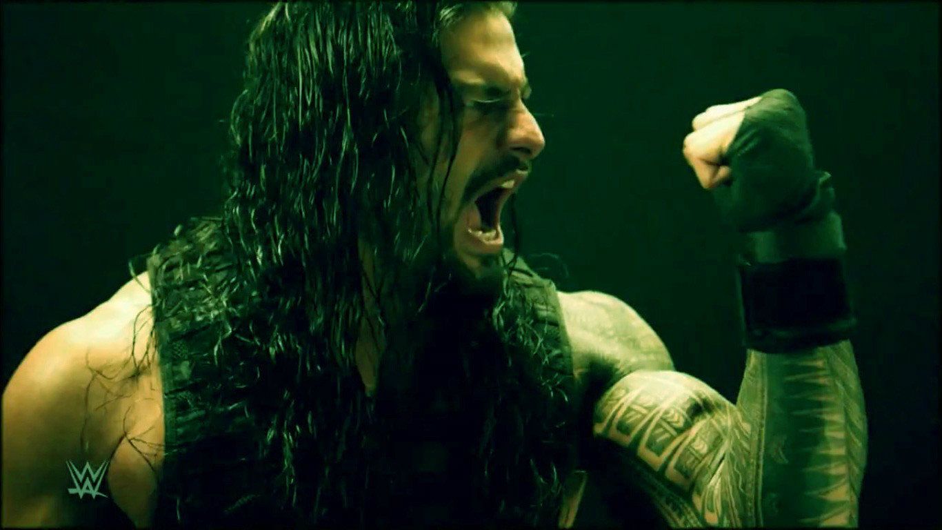 Roman Reigns as a Background. Christmas