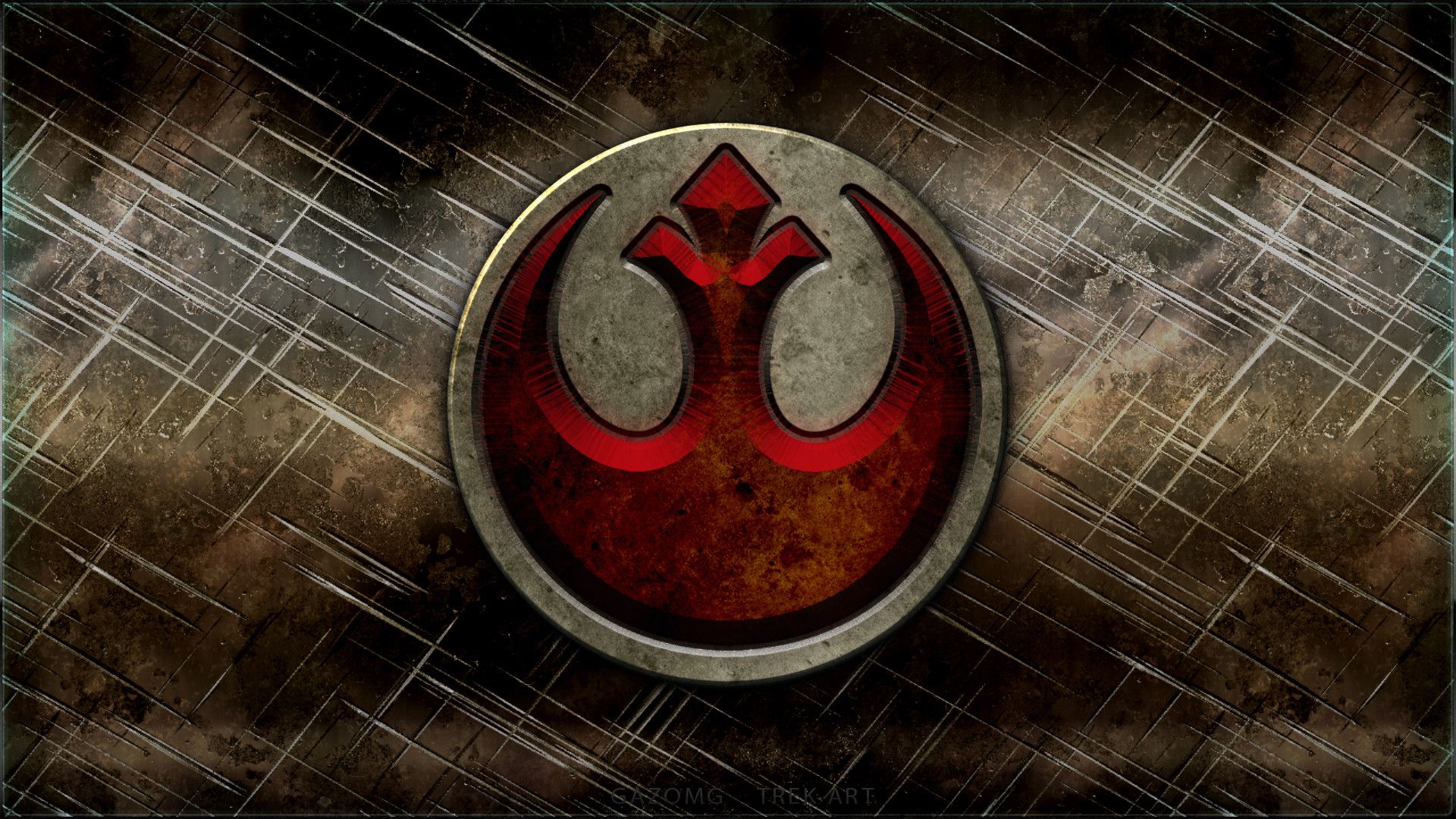 Star Wars Rebel Alliance Logo By Gazomg Data Src