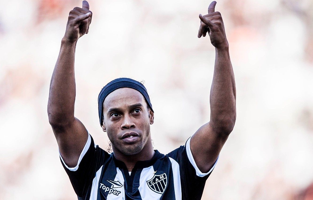 Wallpaper football, legend, player, Ronaldinho, Ronaldinho, serie