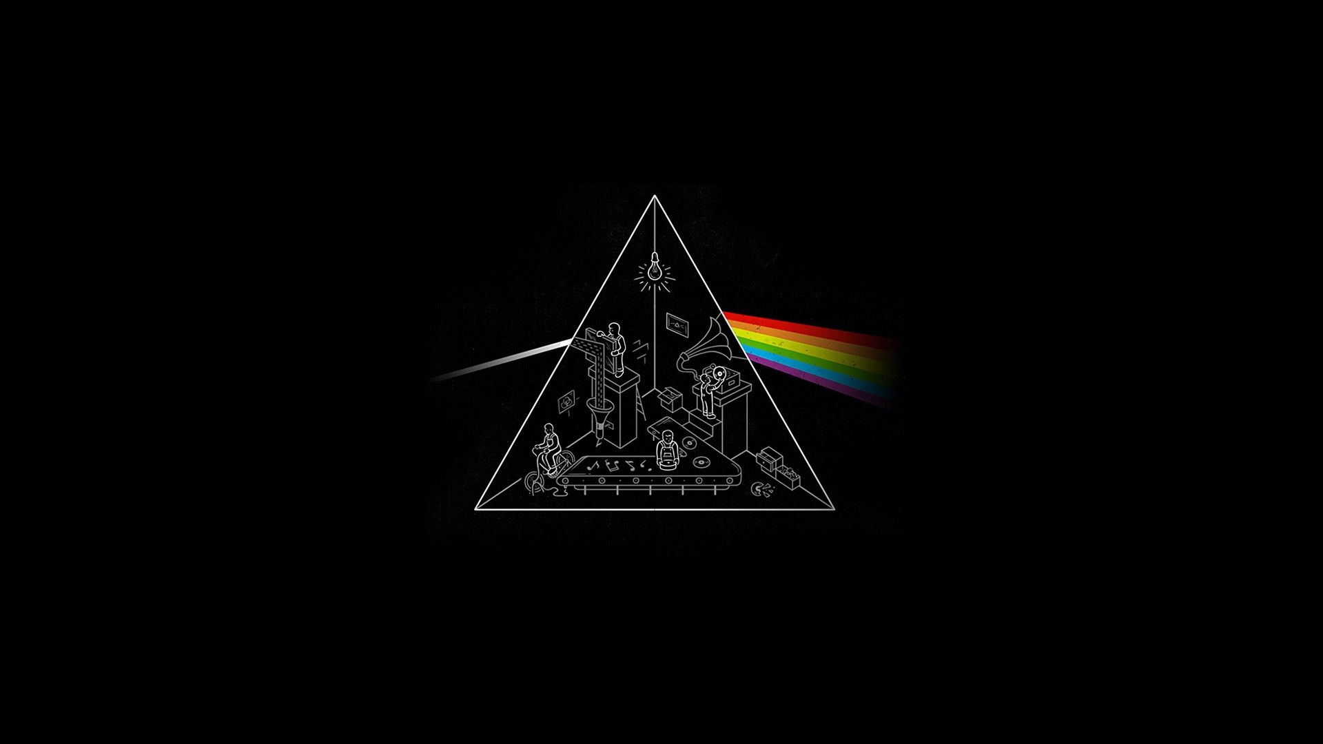 Pink Floyd hard rock classic retro bands groups album covers logo