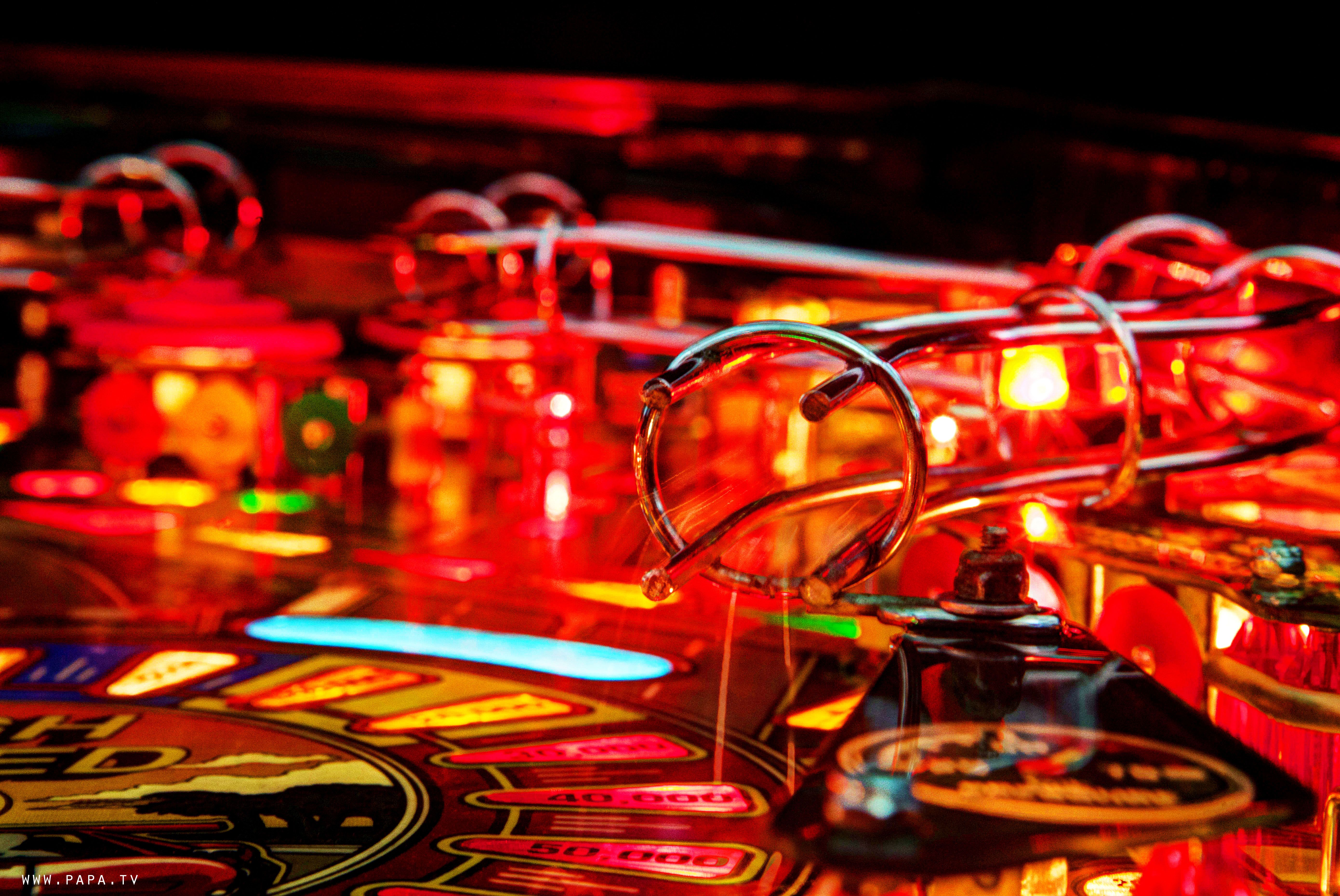 Pinball 5k Retina Ultra HD Wallpaper. Background Image