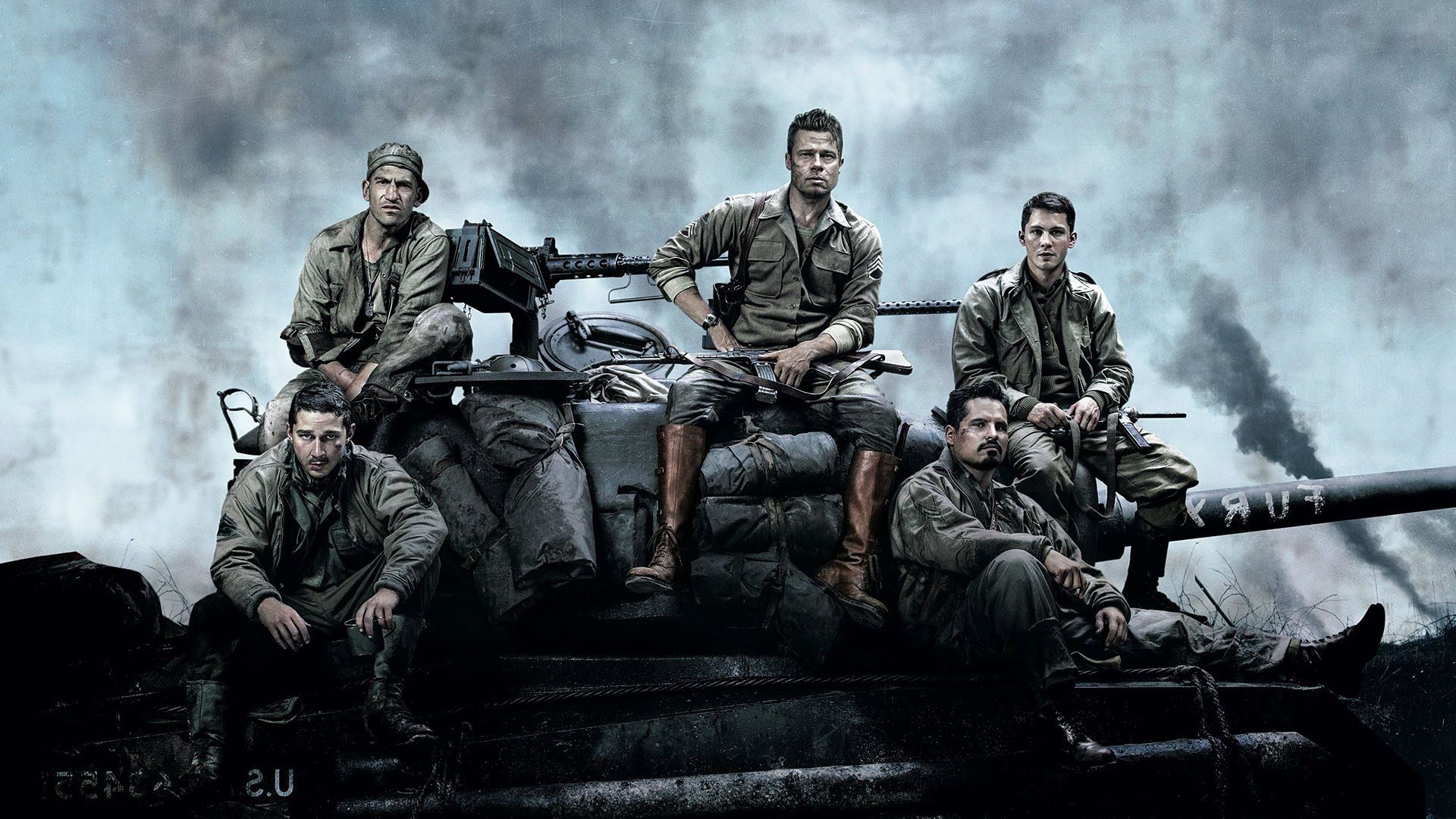 FURY action drama war brad pitt military tank war 1fury fighting