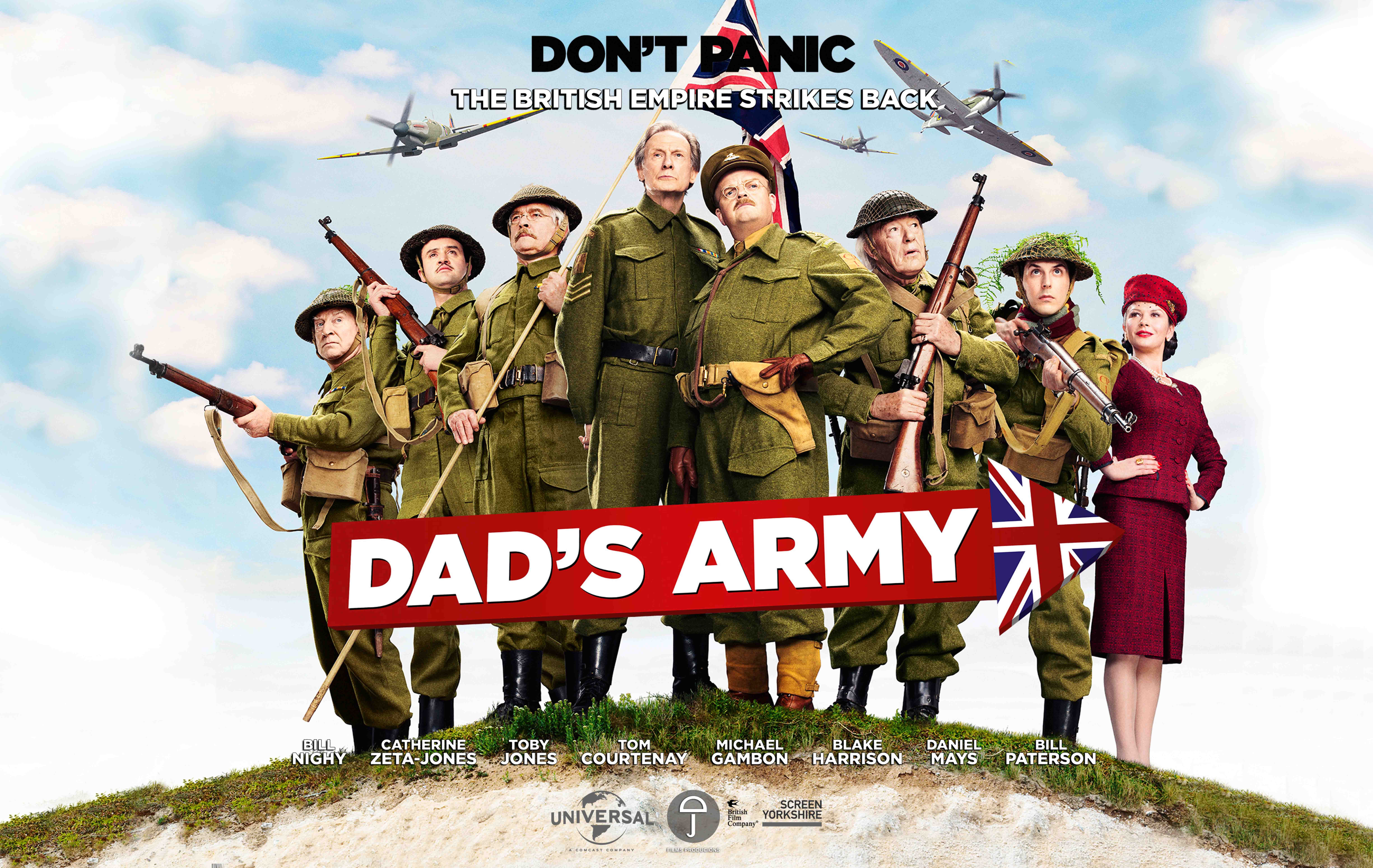 COVERS.BOX.SK ::: Dad's Army (2016) Blu Ray DVD HT + Wallpaper
