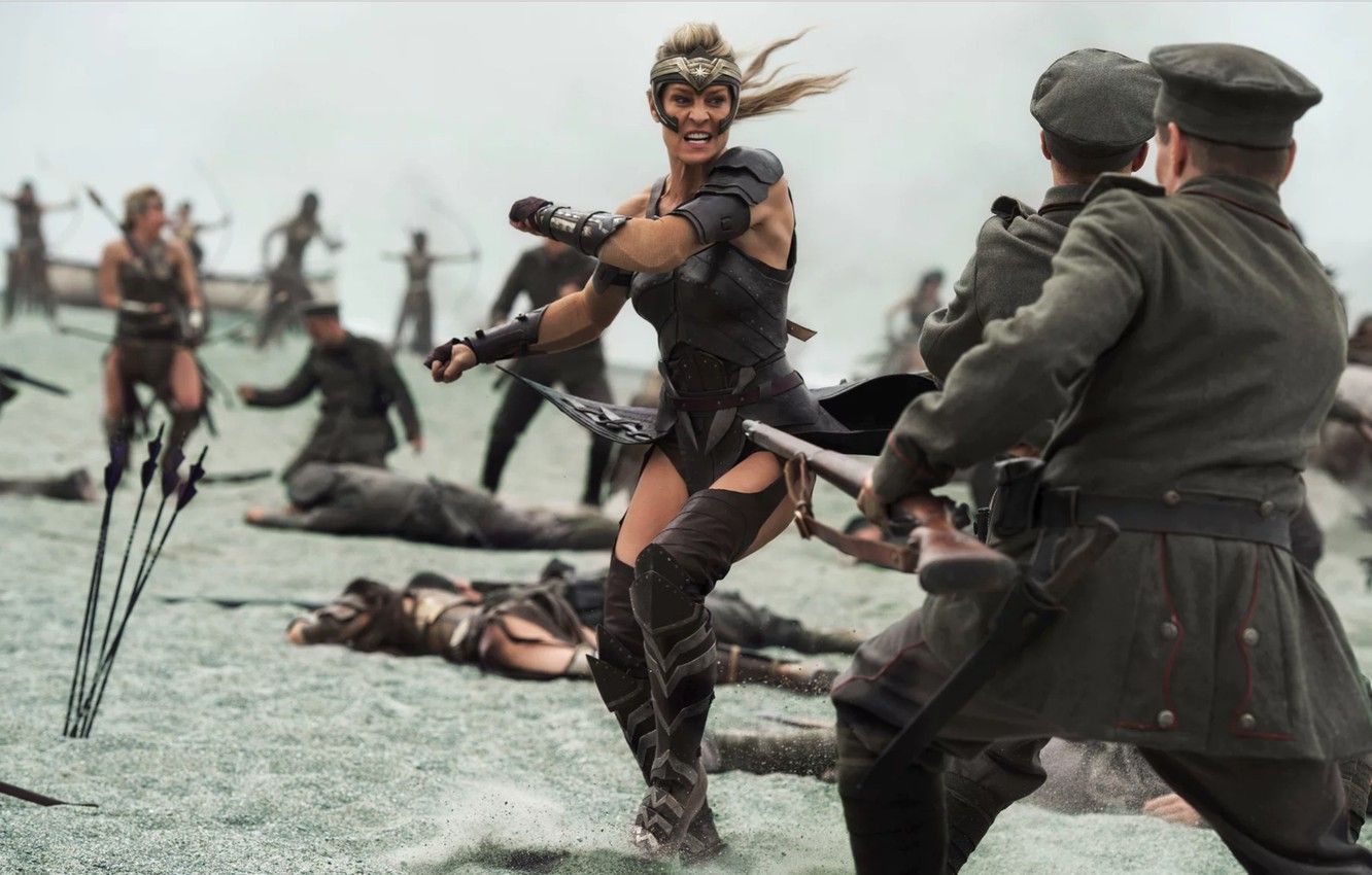 Wallpaper cinema, gun, Wonder Woman, soldier, armor, weapon, man