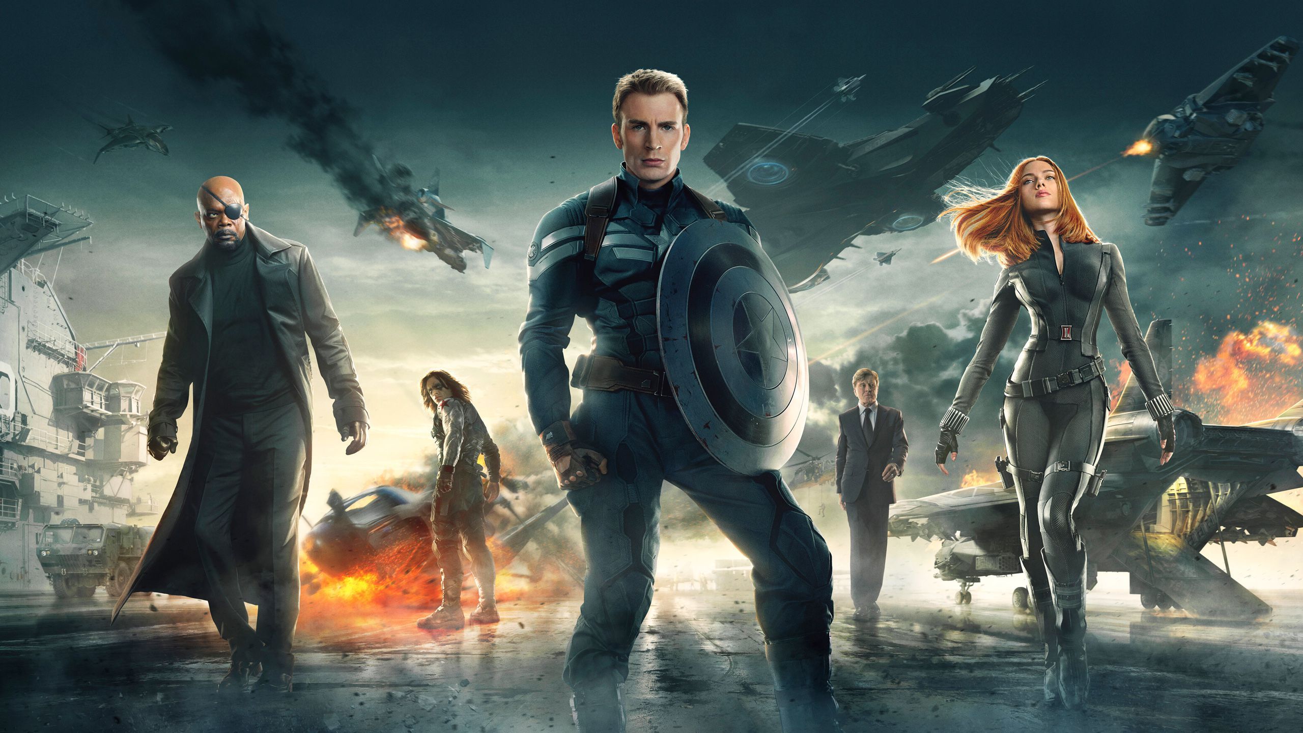 Captain America The Winter Soldier Movie Awesome HD Wallpaper