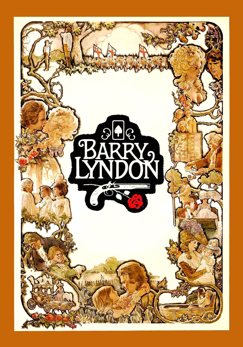 Barry Lyndon (1975) [The Yellow Kubrick Road]. Movies Plus Madness
