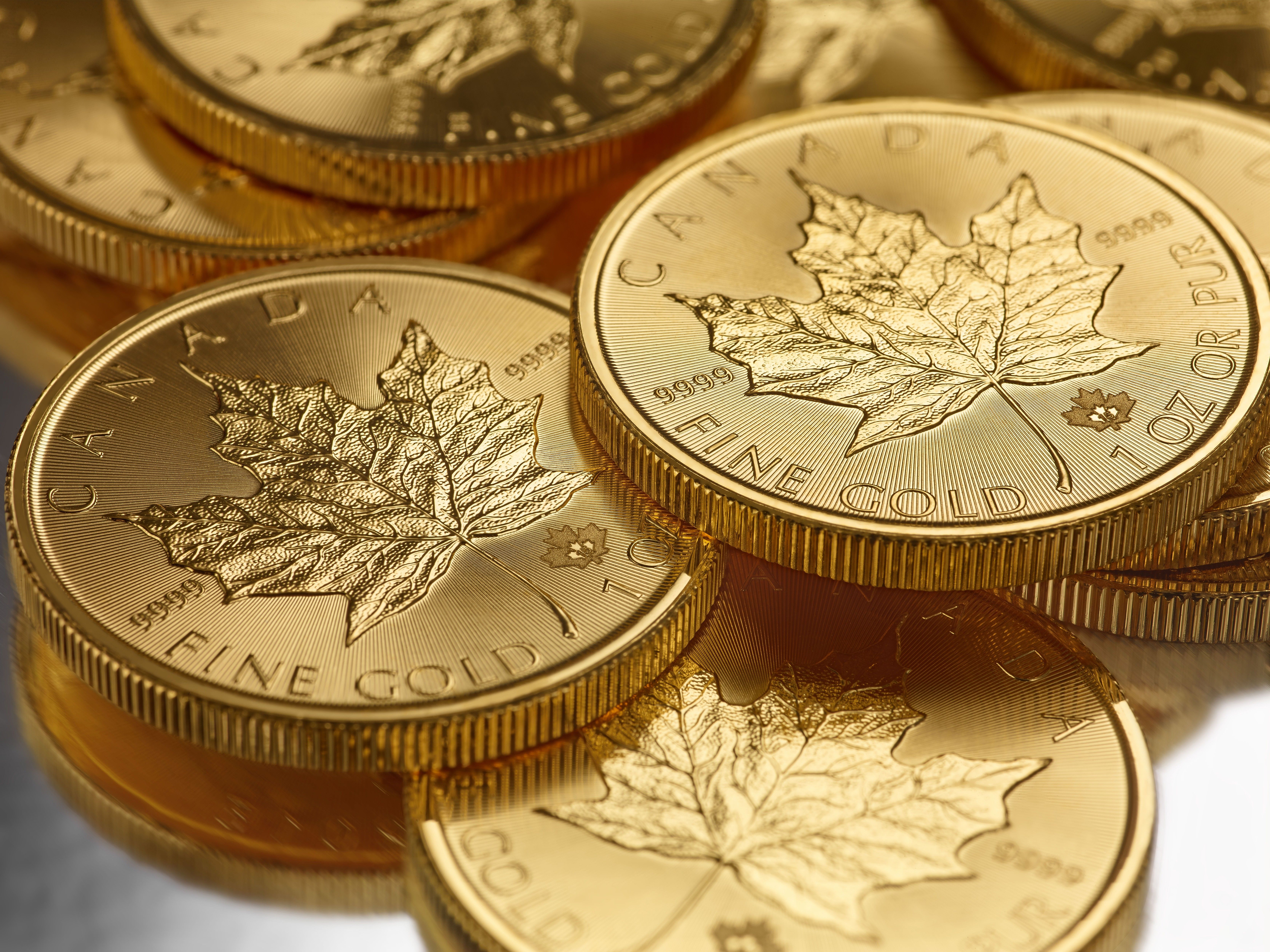 Gold Coins Canada wallpaper and image, picture, photo