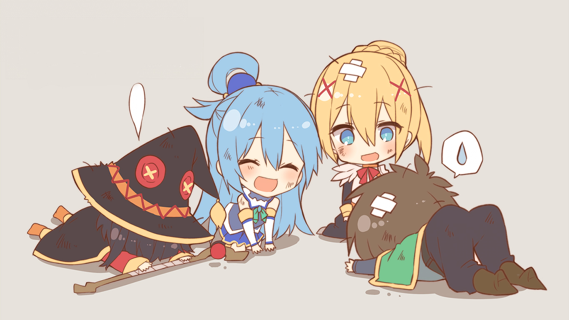 1920x1080 Darkness (KonoSuba) desktop wallpaper. Mocah.org