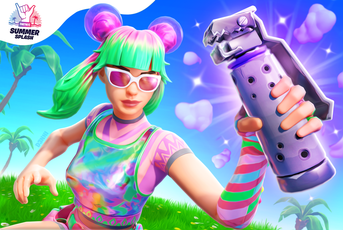 Tropical Punch Zoey Fortnite wallpaper
