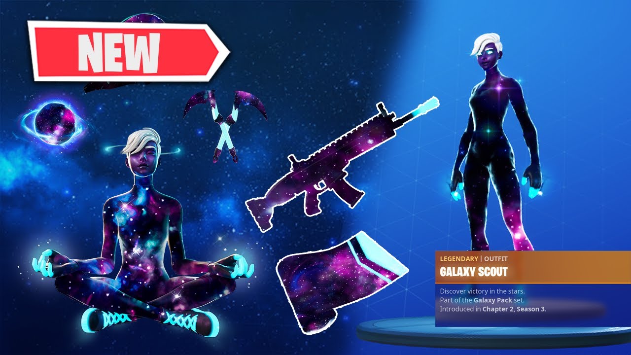 Galaxy Scout Fortnite Wallpapers Wallpaper Cave