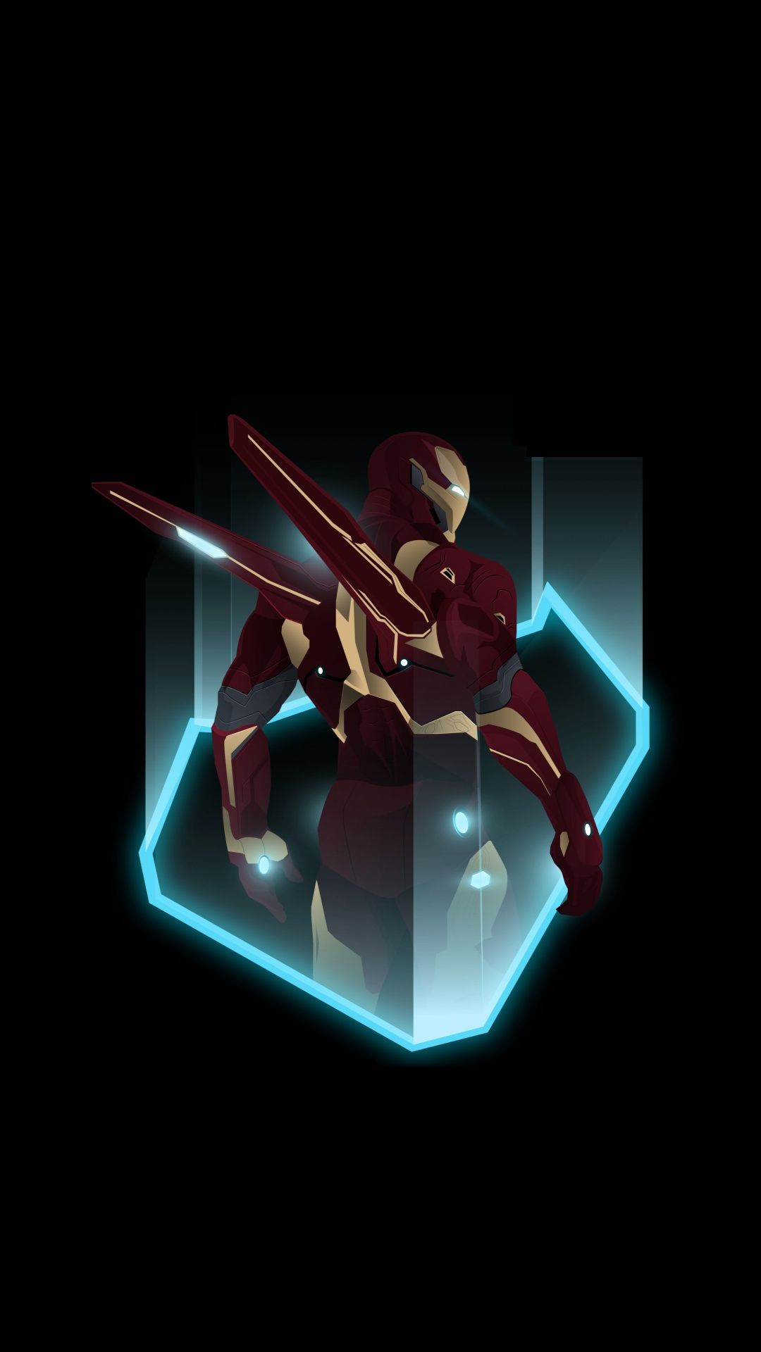 Iron Man, Superhero, Iron Suit, Artwork, 1080x1920 Wallpaper