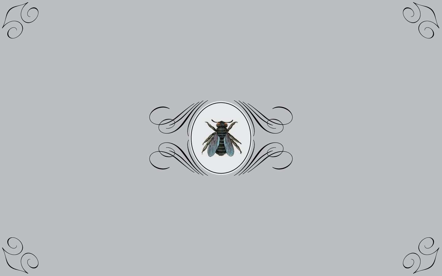 Free download Designchosis Vintage Bee Desktop Wallpaper 1440x900