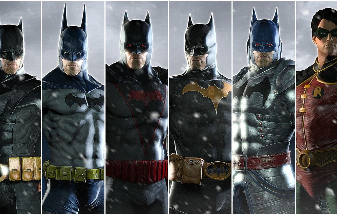 Wallpaper Batman, Robin, Suits image for desktop, section игры