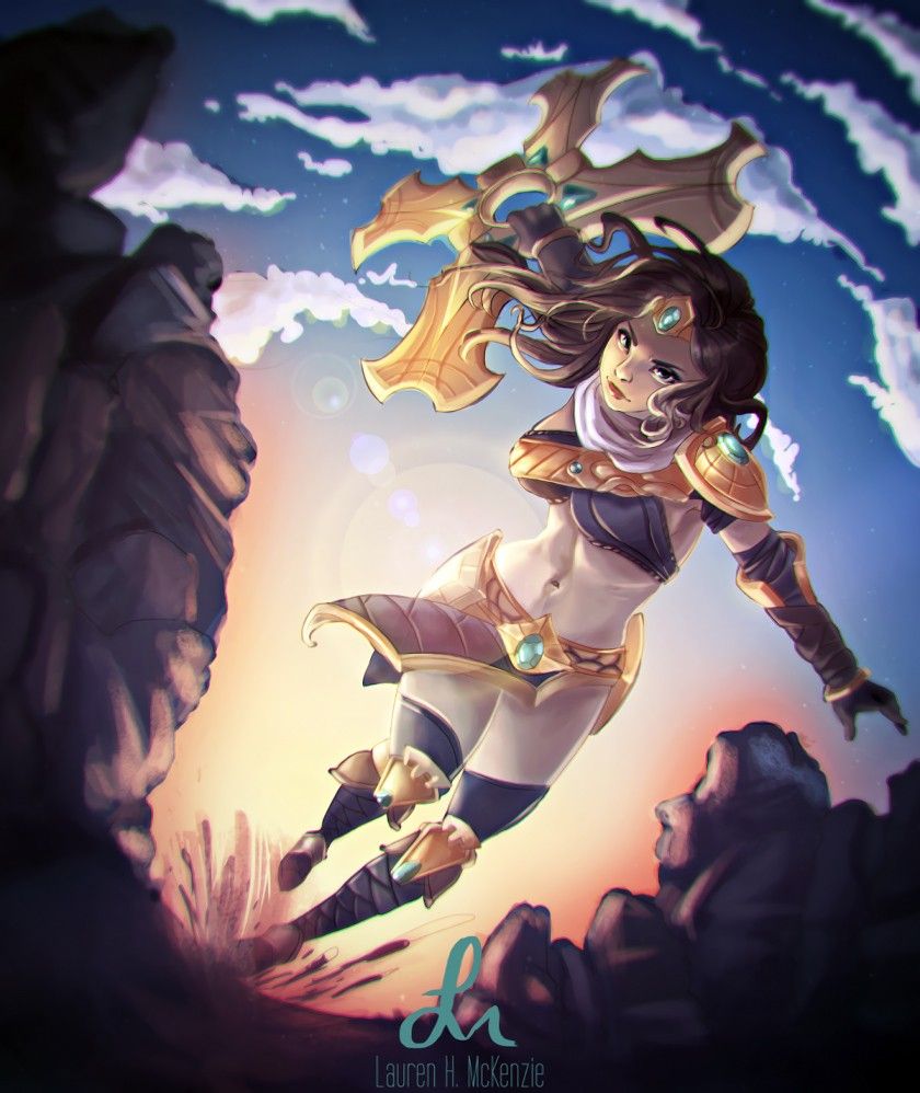 Sivir. Wallpaper & Fan Arts. League Of Legends