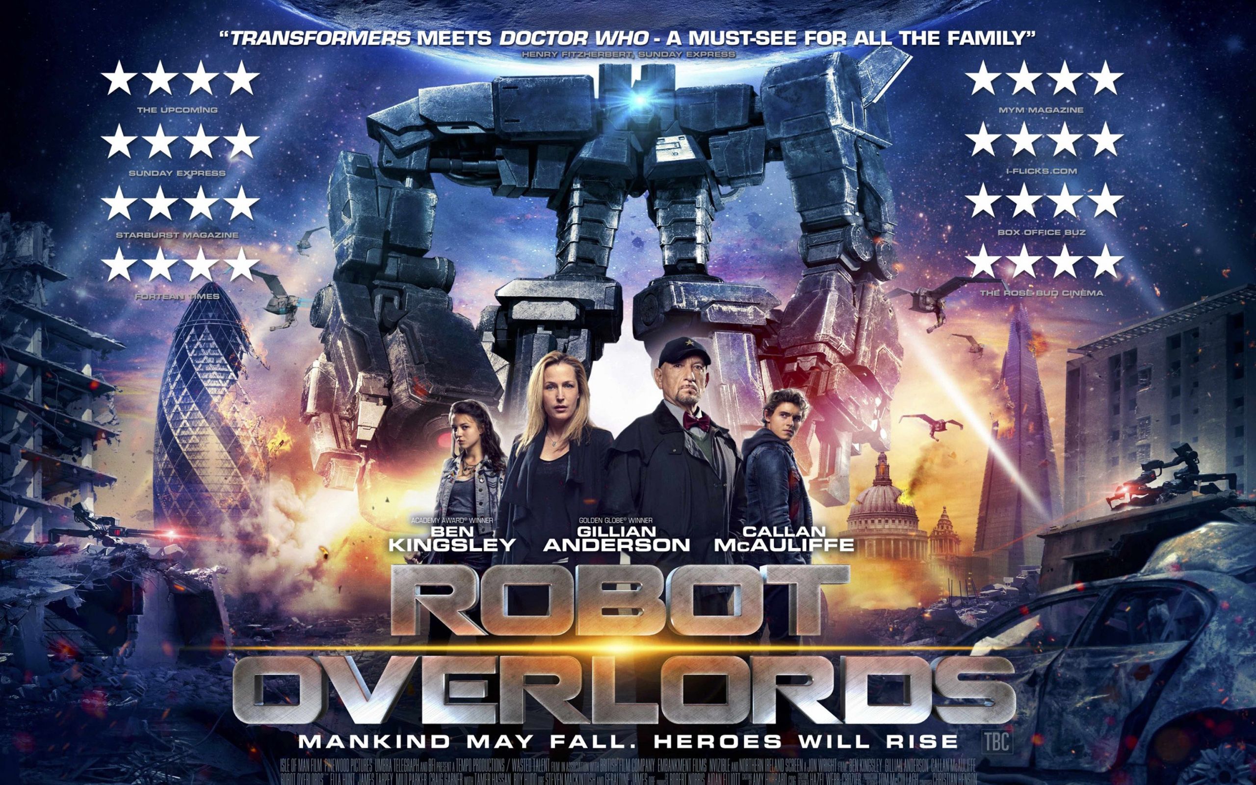 Robot Overlords Movie Macbook Pro Retina HD 4k