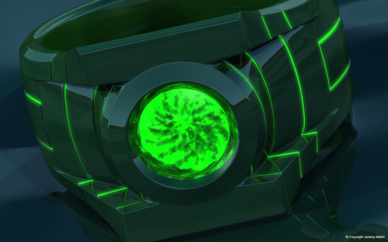 Green Lantern Power Battery Wallpapers Wallpaper Cave