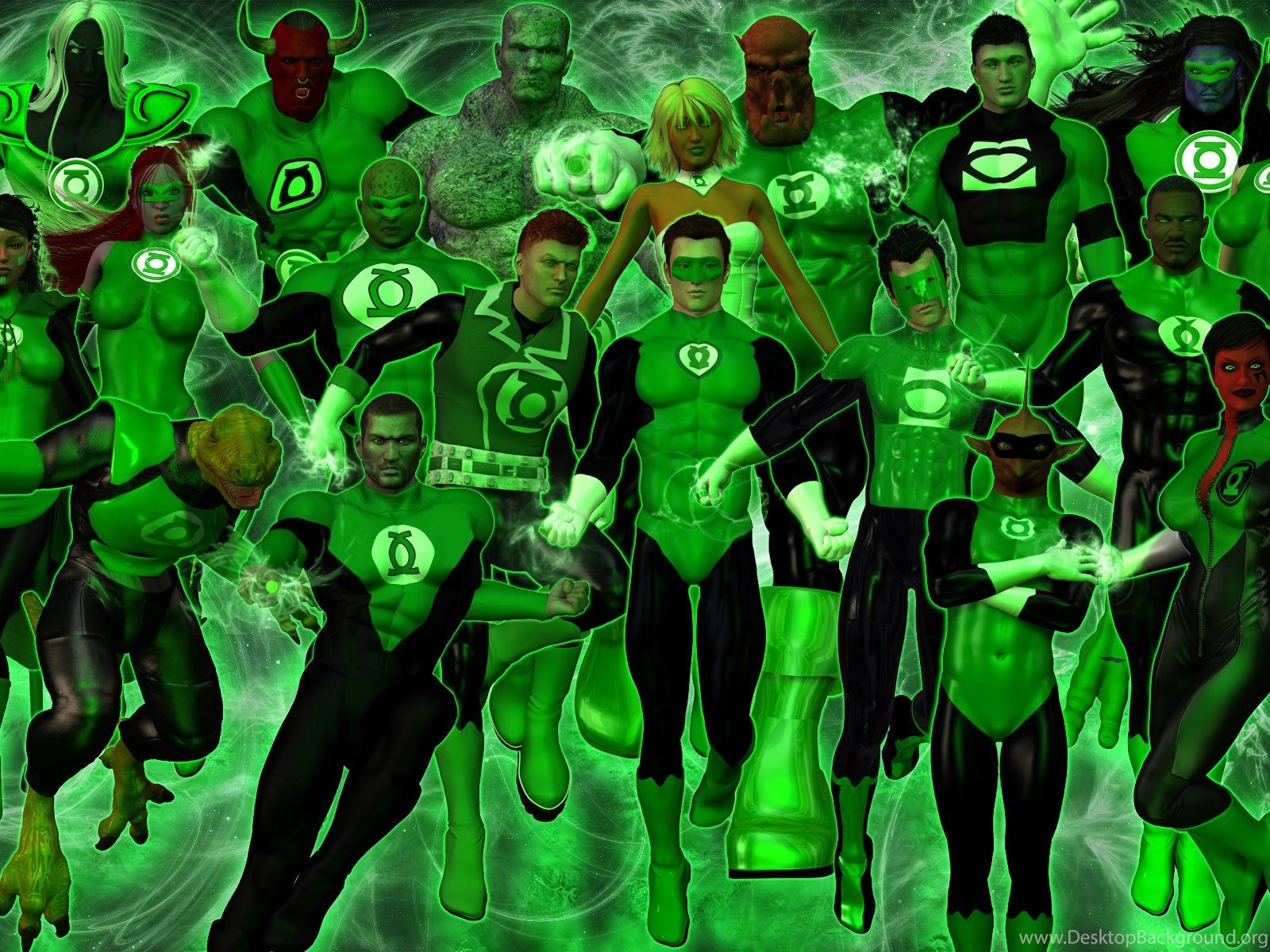 Green Lantern Corps Wallpaper