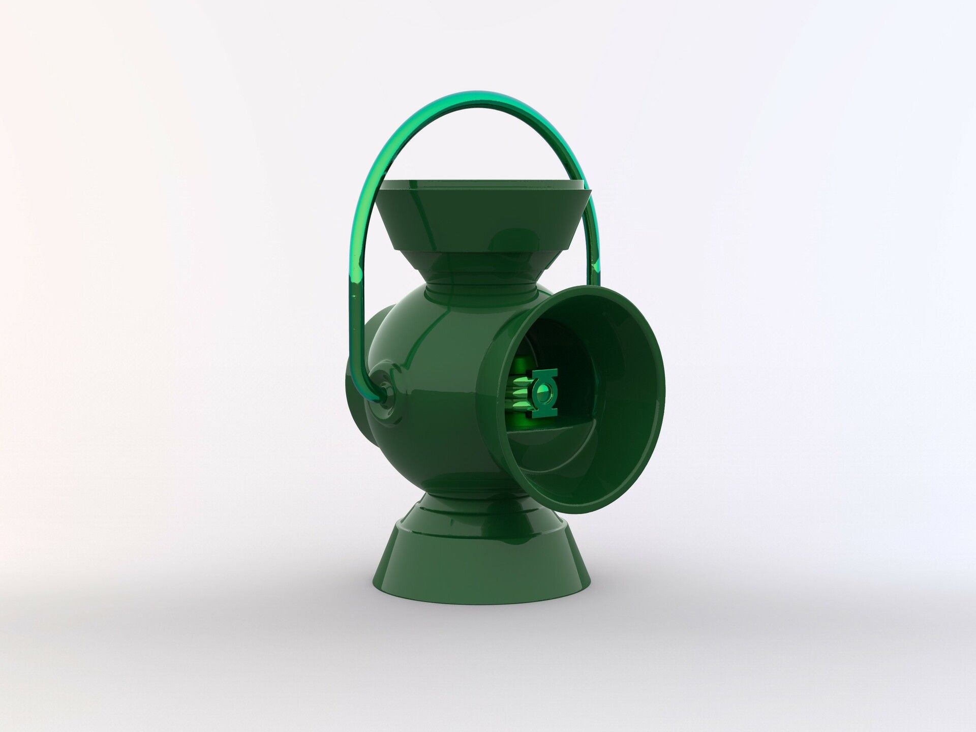 Green Lantern ring holder, Brendon Burke