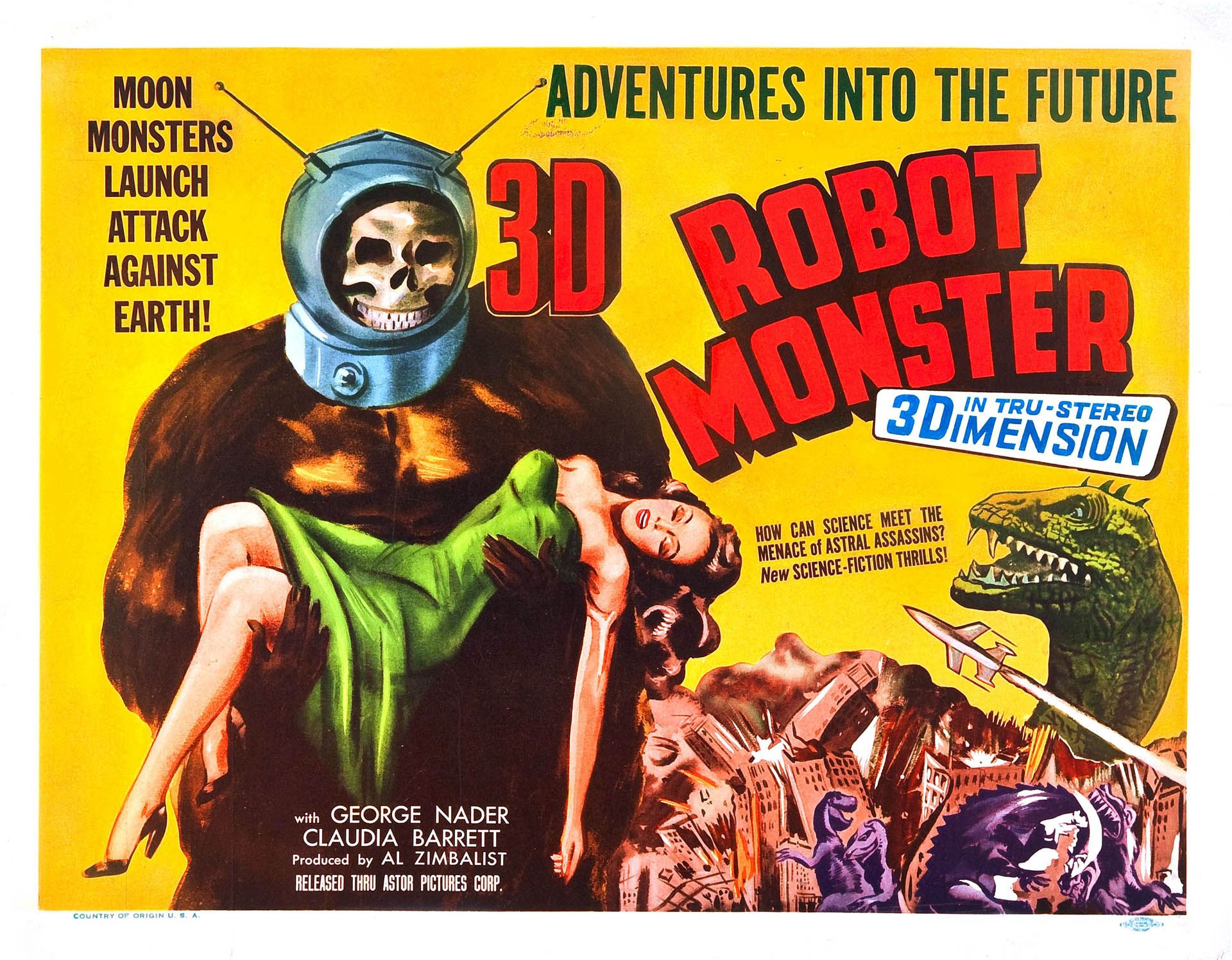 Robot Monster B Movie Posters