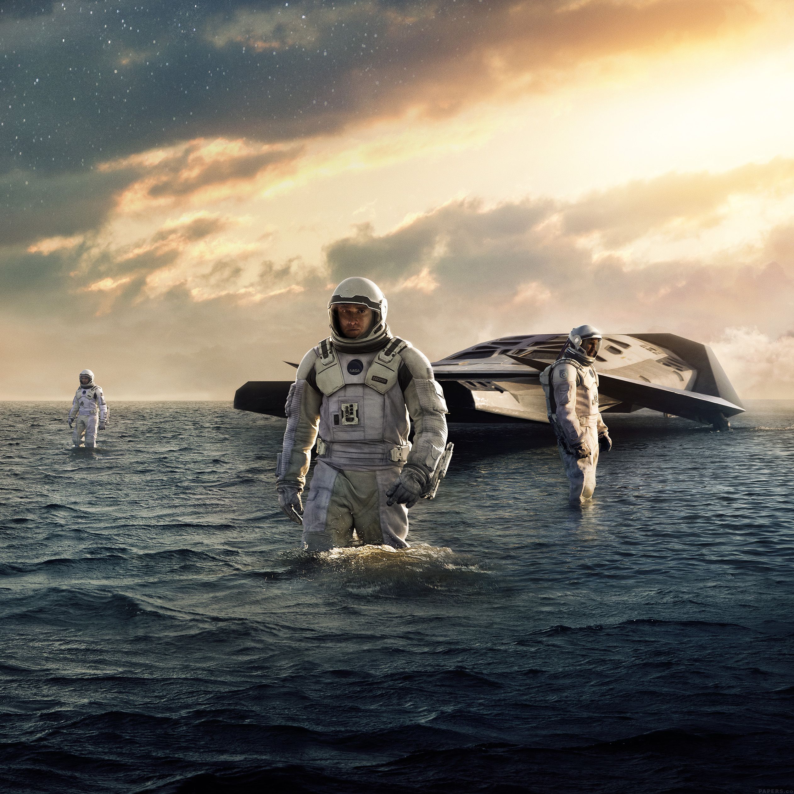 Interstellar wallpaper for iPhone and iPad