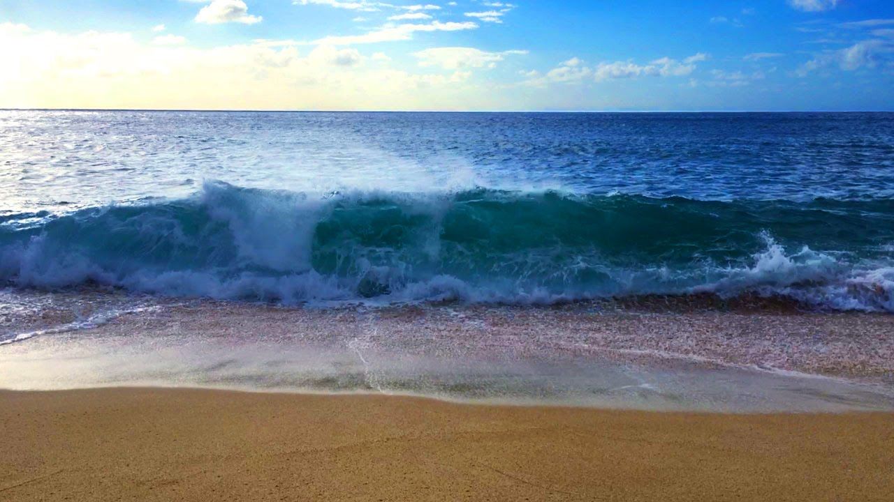 Ocean Waves Relaxation 10 Hours. Soothing Waves Crashing on Beach