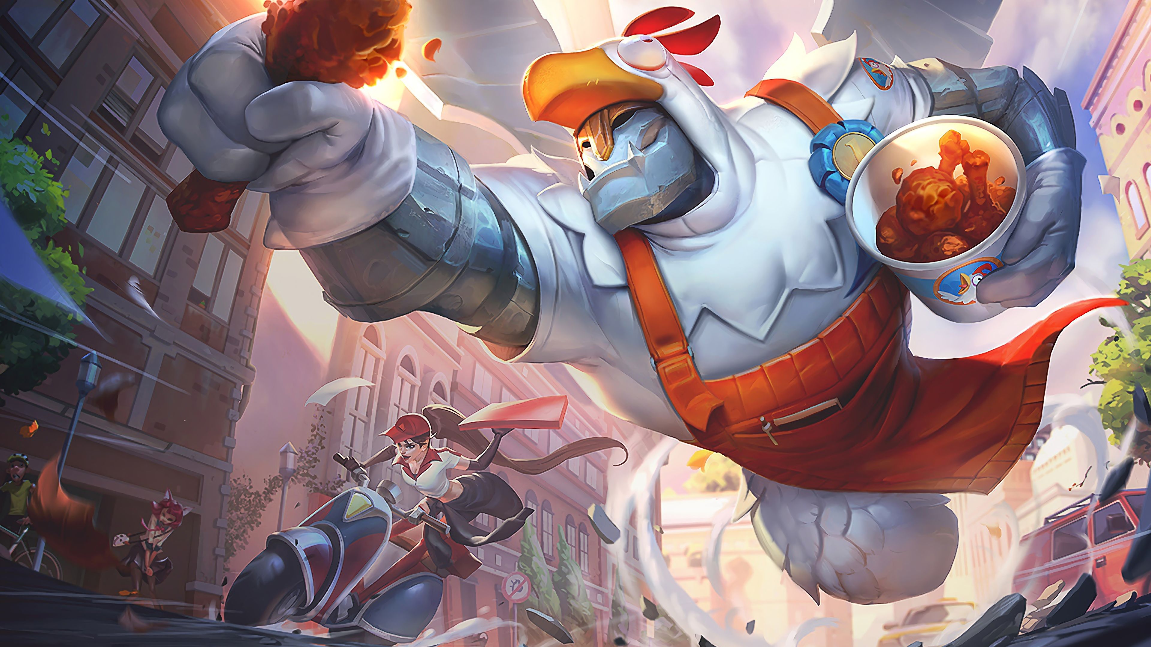 Galio 4K 8K HD League of Legends Wallpaper